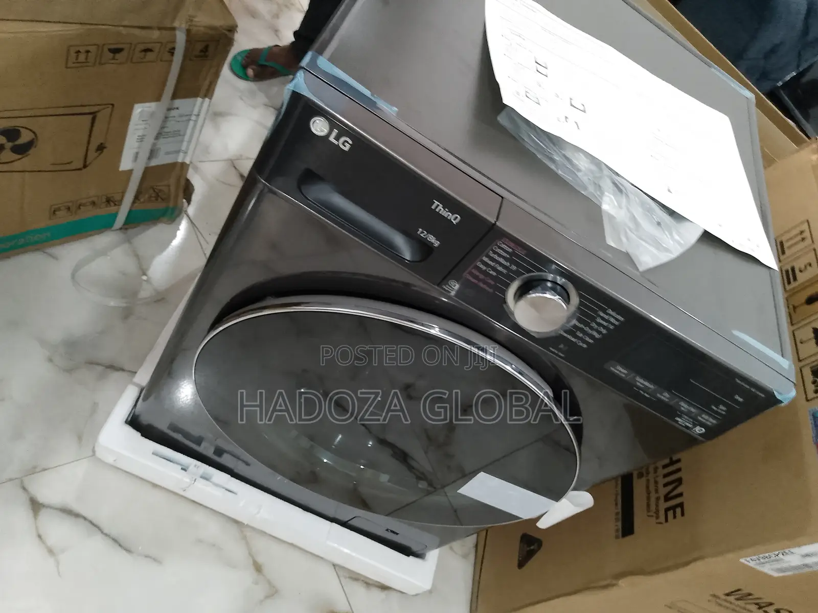 Good Quality 12kg Wash 8kdry LG Machine Frontload F4V9BCP2EE