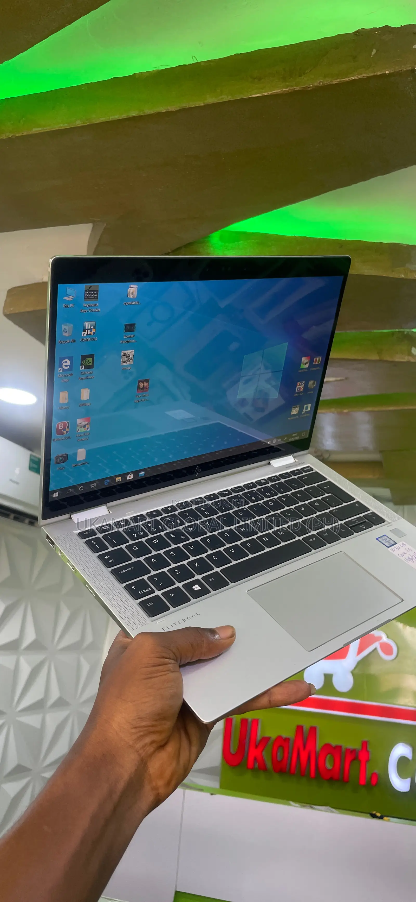 Laptop HP EliteBook X360 1030 G4 16GB Intel Core I5 SSD 256GB