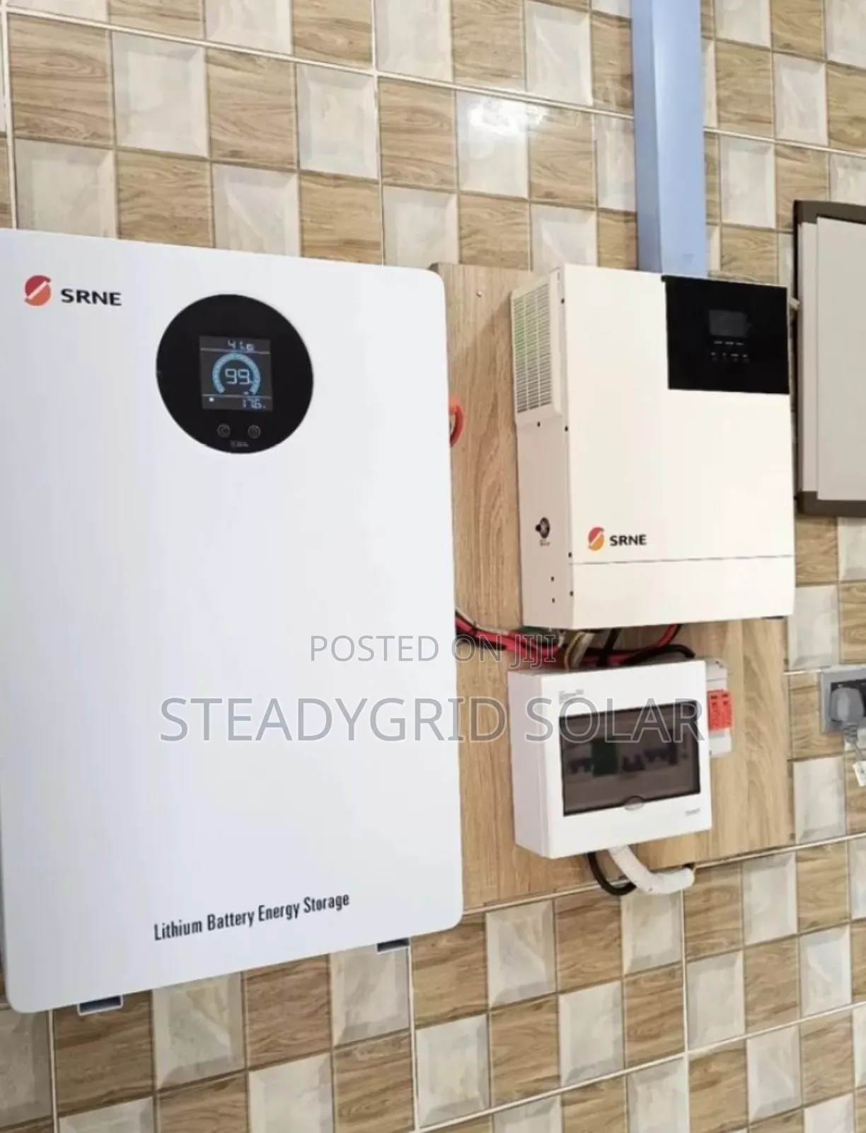 5kva/48v/10kwh Energized Srne Combo Inverter Lithium Batte