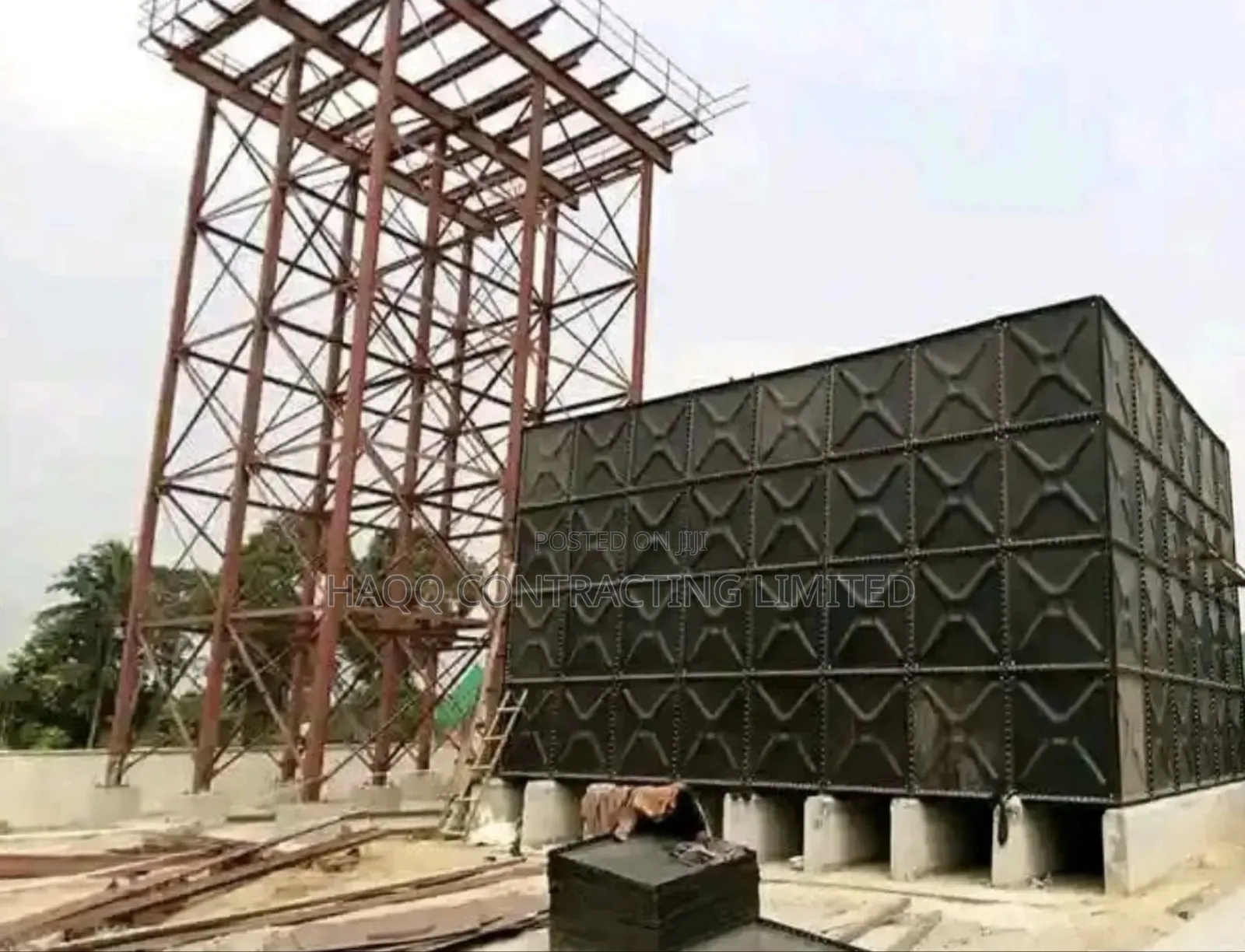 Pressed Steel Braithwaite Panel and Stanchion Construction