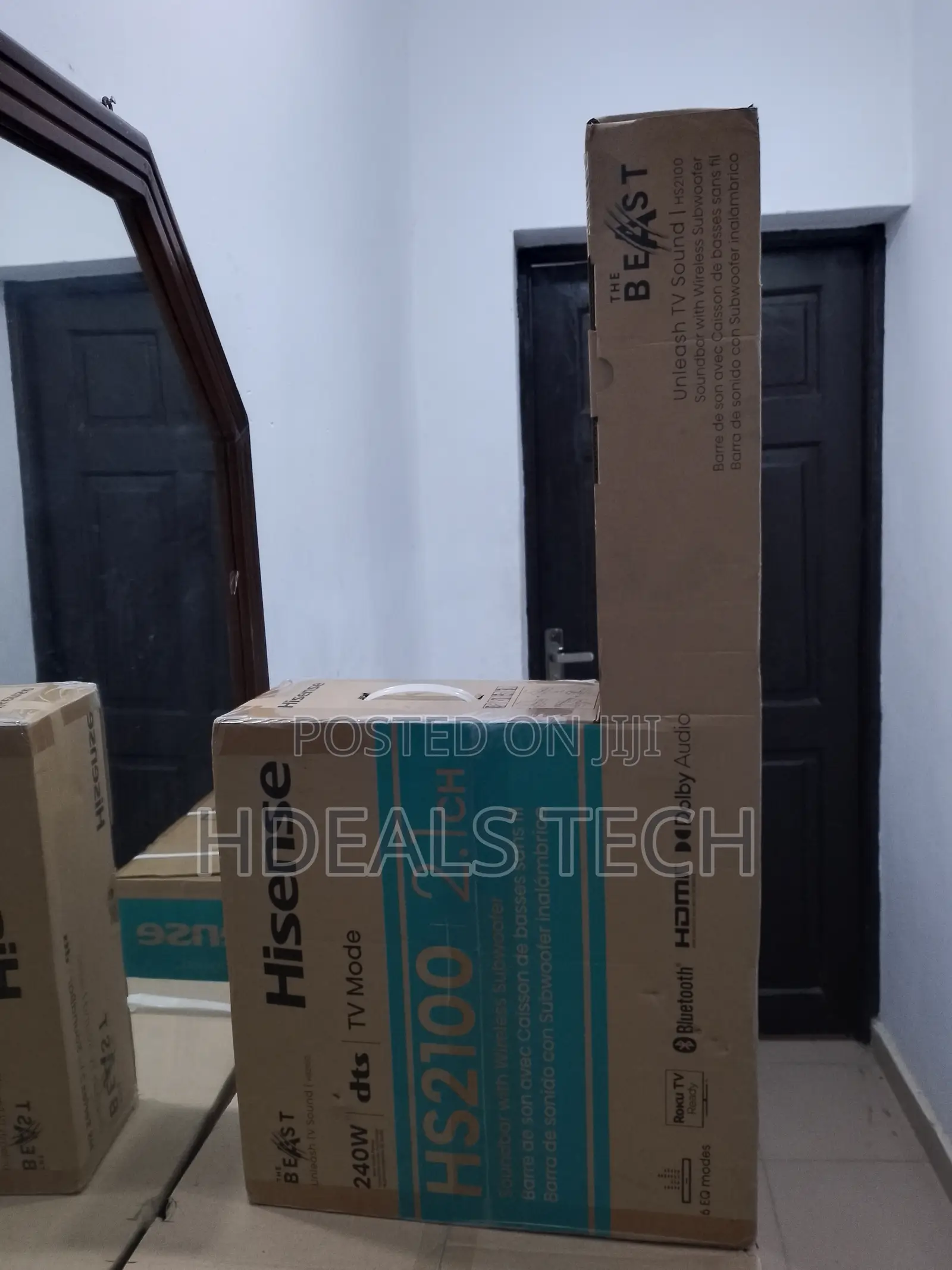 Brand New Bluetooth Sound Bar 240W > Hisense