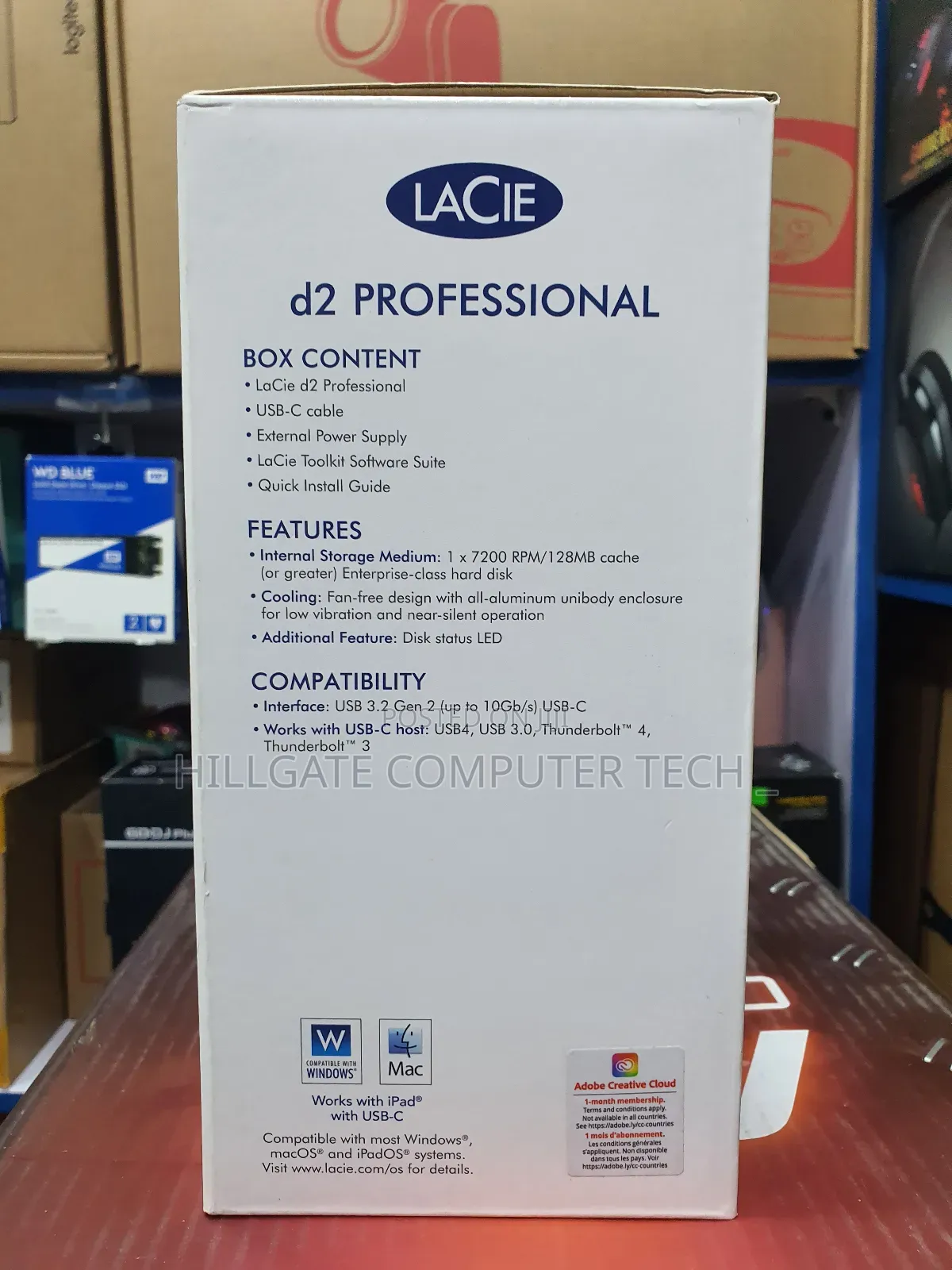 Lacie 20tb D2 Professional Harddrive
