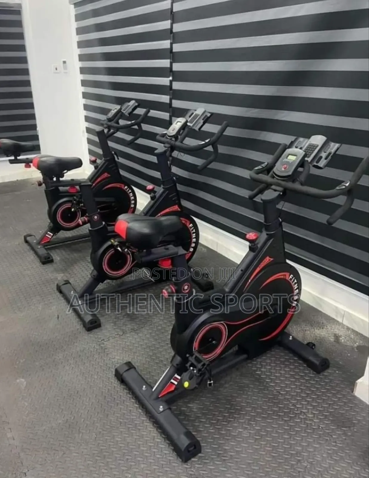 Semi Commercial Spinning Bike With a Displaying Metre