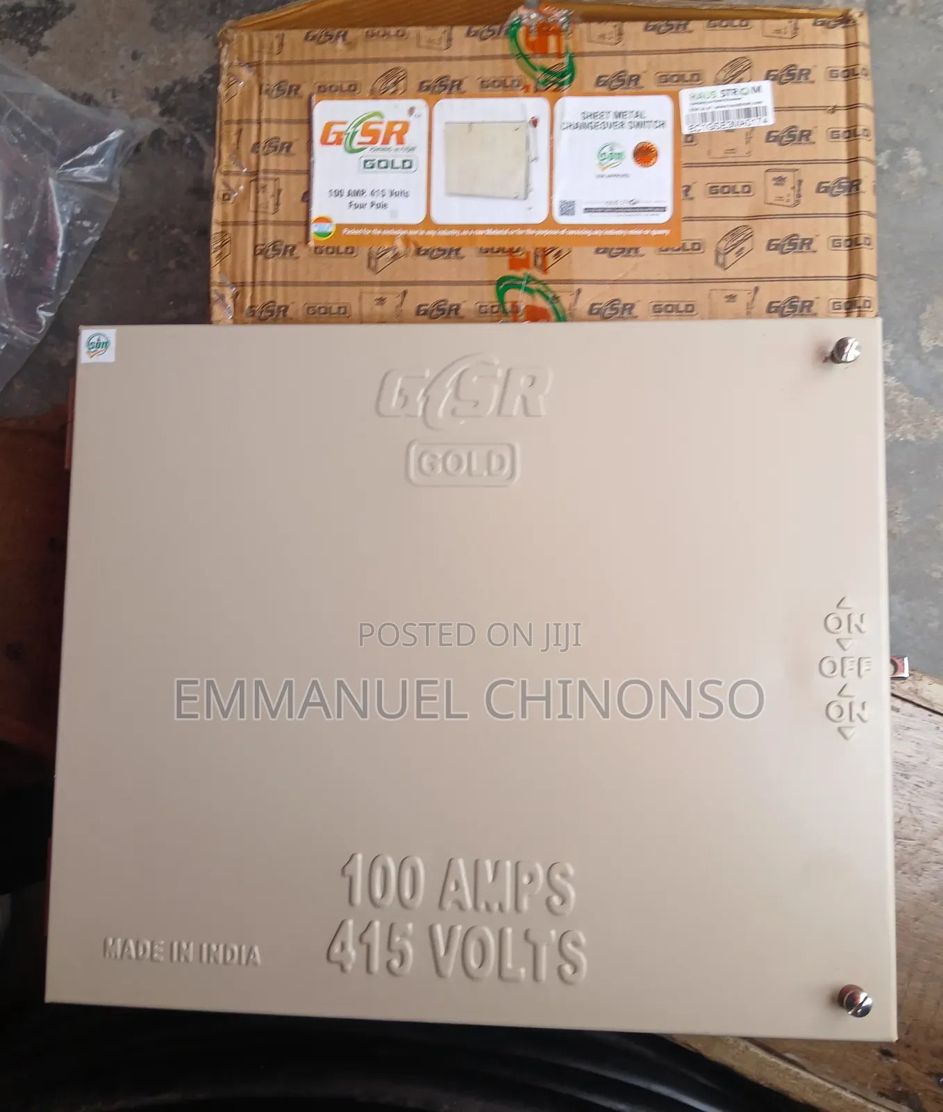 100A GSR-GOLD Changeover Switch