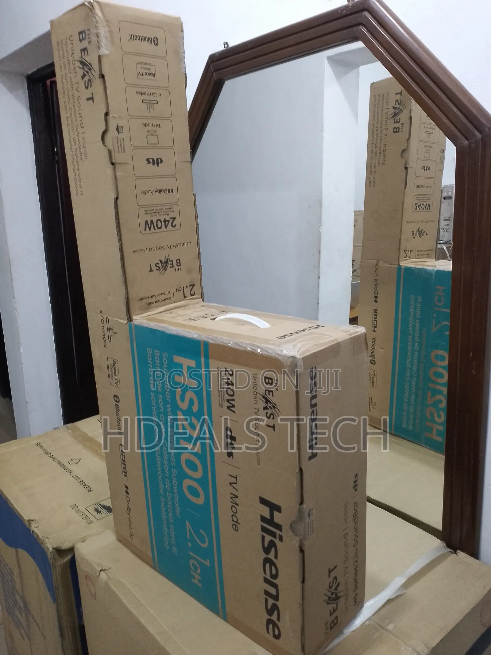 Standard Hisense Sound Bar With Bluetooth ,Subwoofer,HDMI 