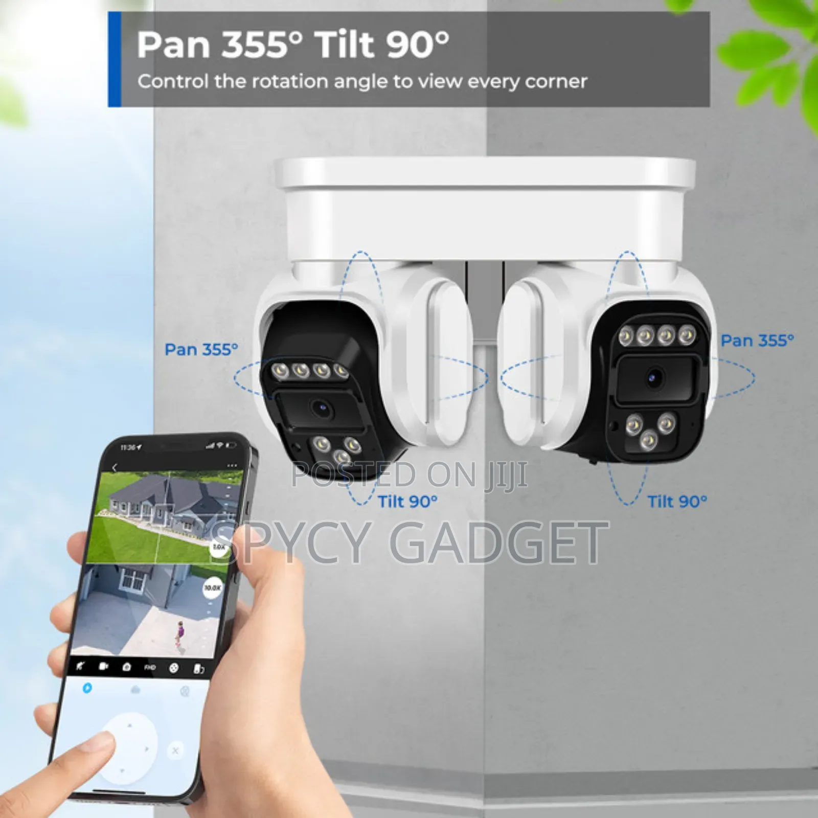 4g Dual Camera Lens PTZ Solar Ip Camera