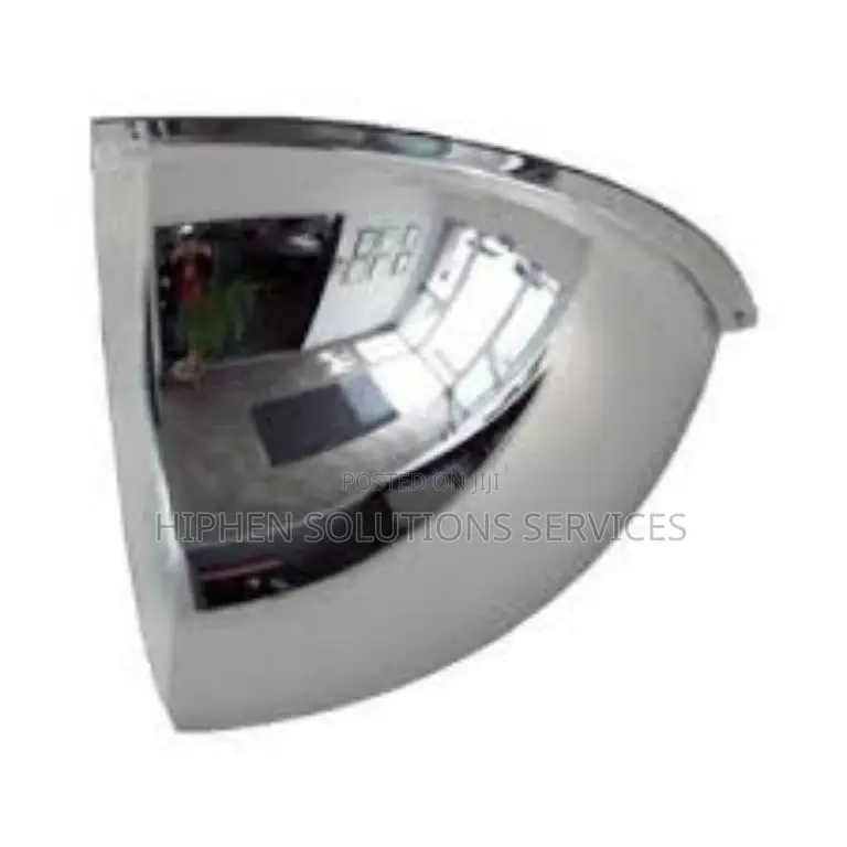 18" Diameter 90 Degree Acrylic Quarter Dome Mirror