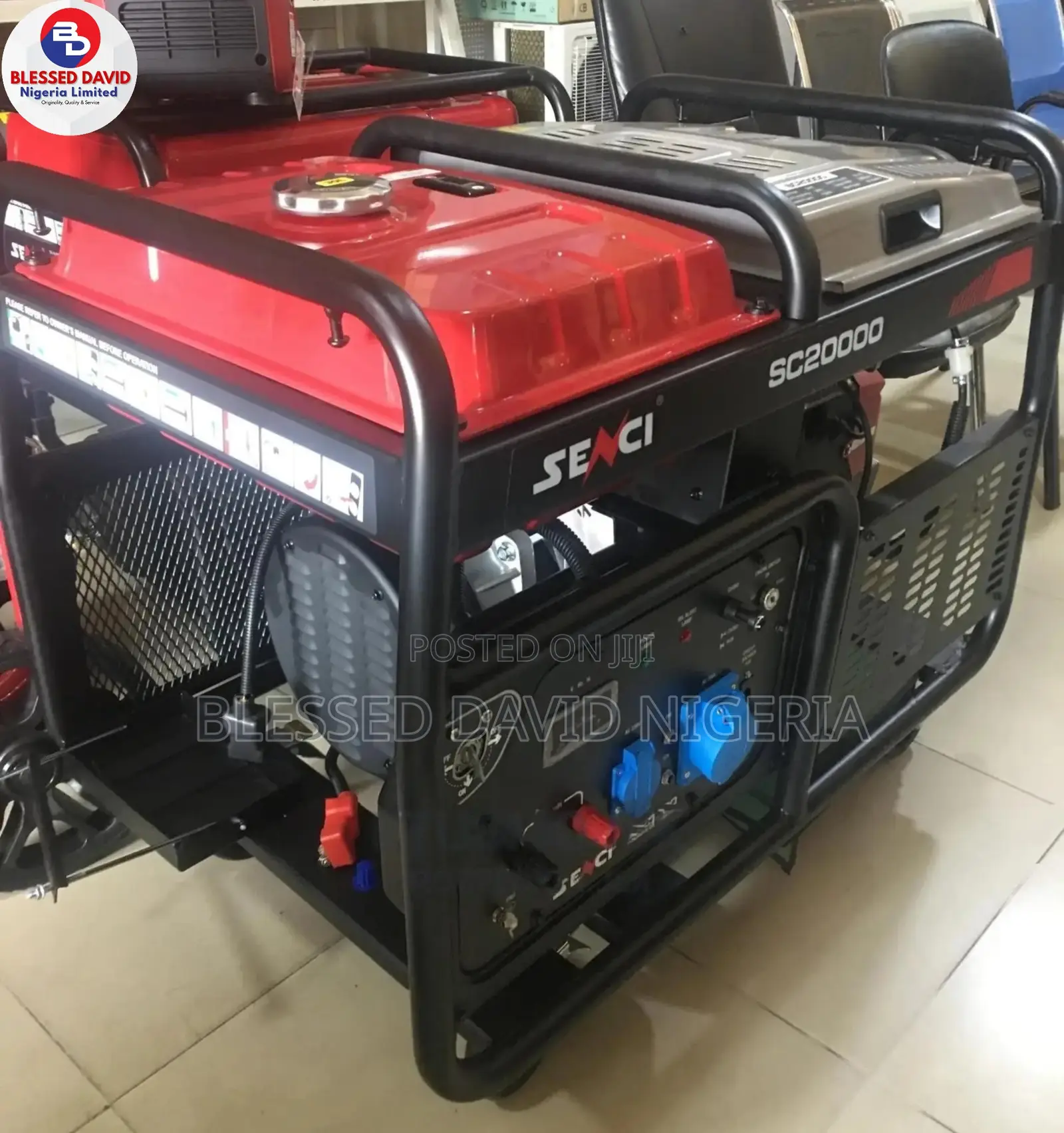 Senci SC20000E, 15kva Heavy Duty Petrol Generator