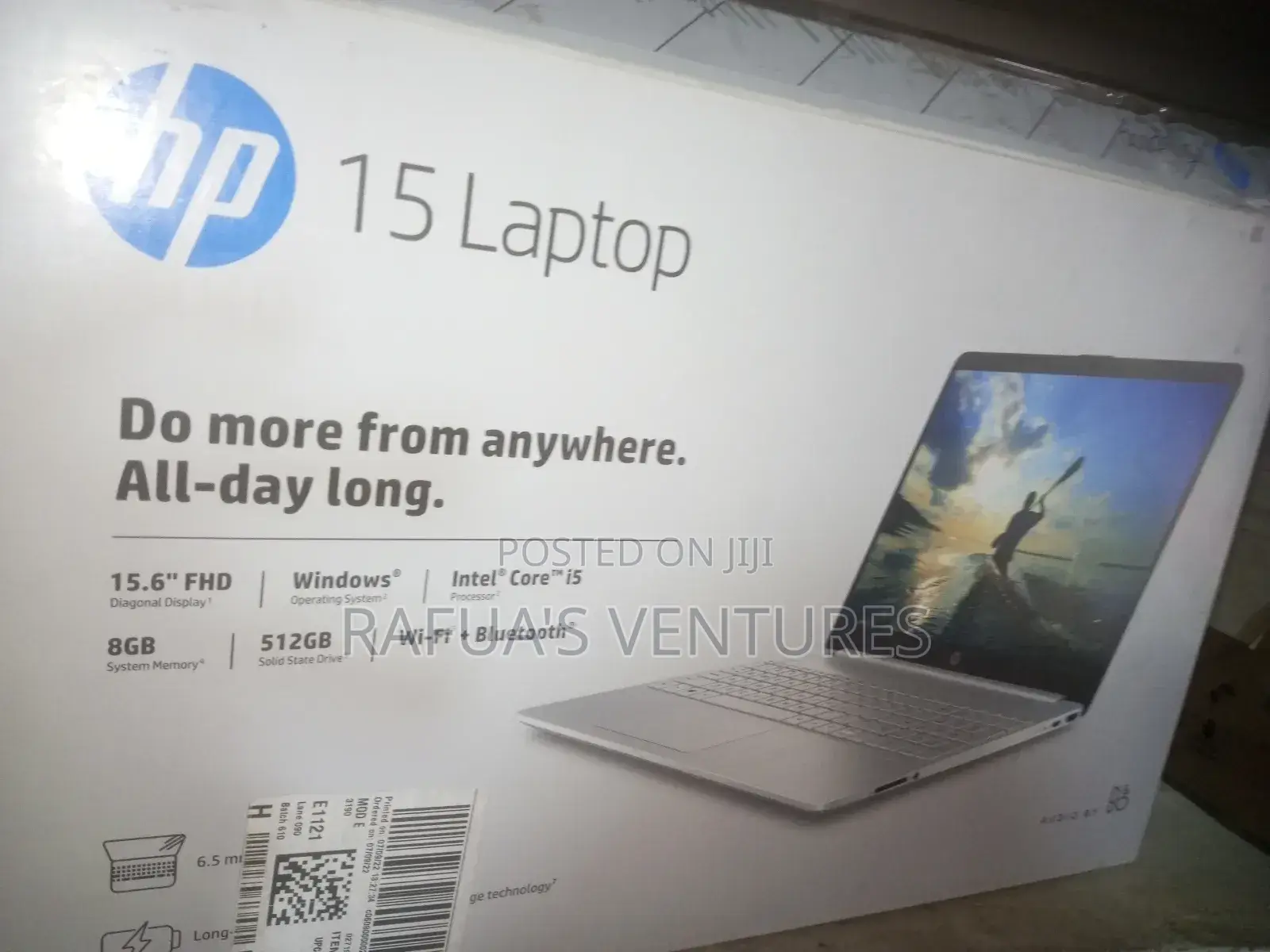 Laptop HP 15-Dy1031wm 8GB Intel Core I5 SSD 512GB