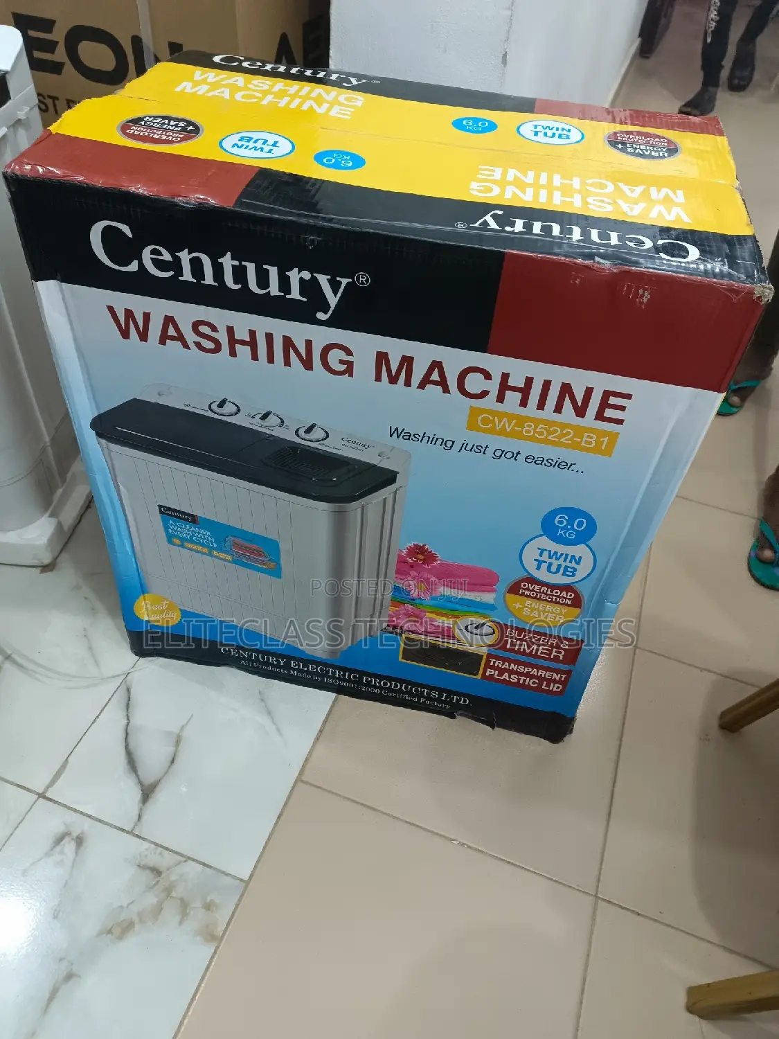 First Choice Century 6kg Washing Machine CW8522-B1