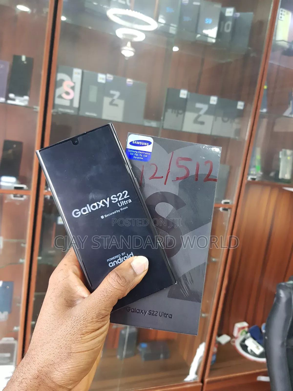 New Samsung Galaxy S22 Ultra 5G 512 GB Black