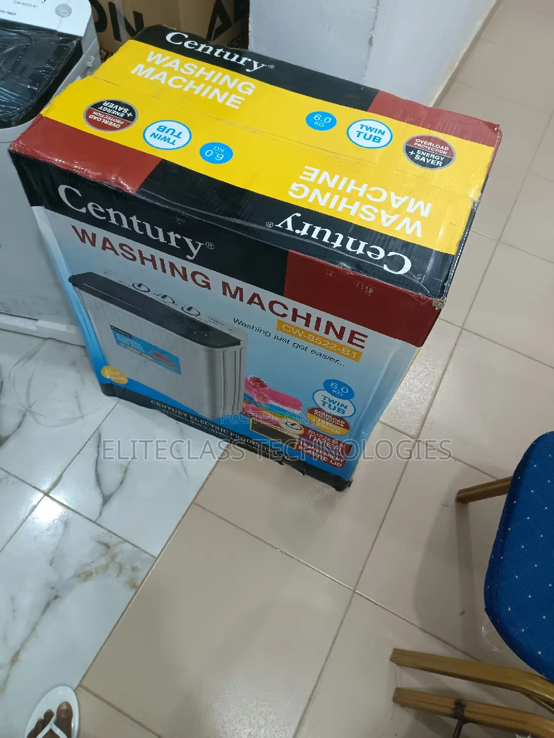 Brand New Century 6kg Washing Machine CW8522-B1