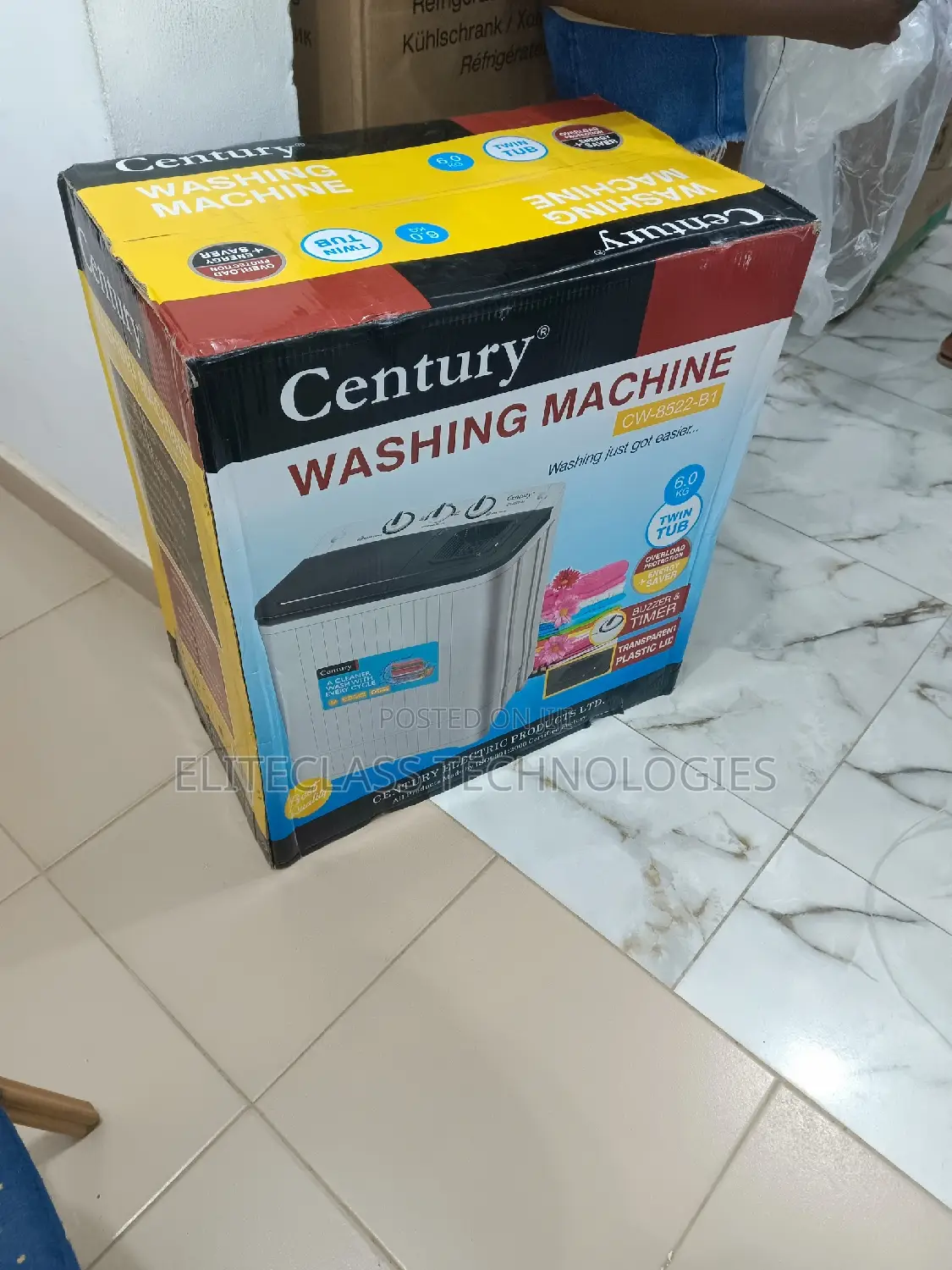 Fast Selling Century 6kg Washing Machine CW8522-B1