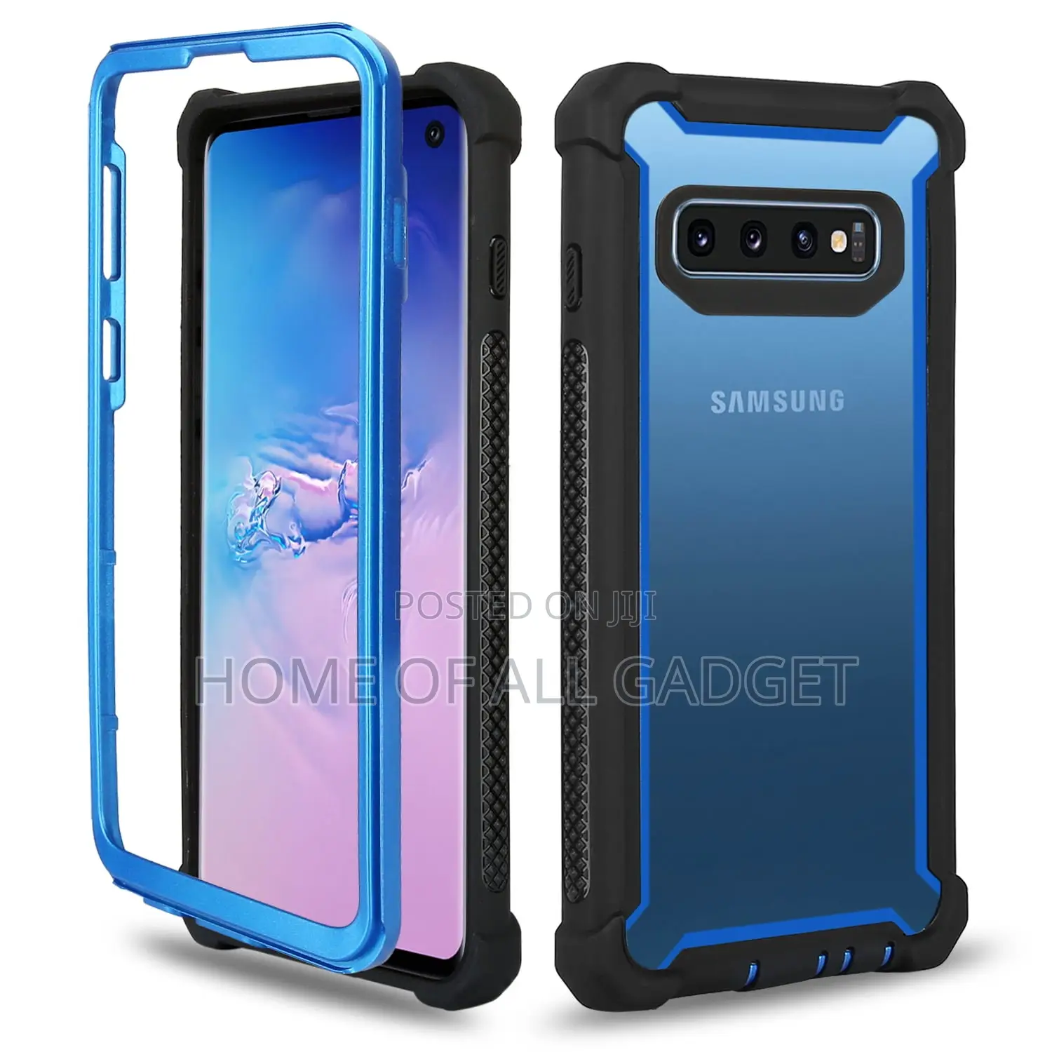 Galaxy S10 Plus Rugged Clear Case Full-Body