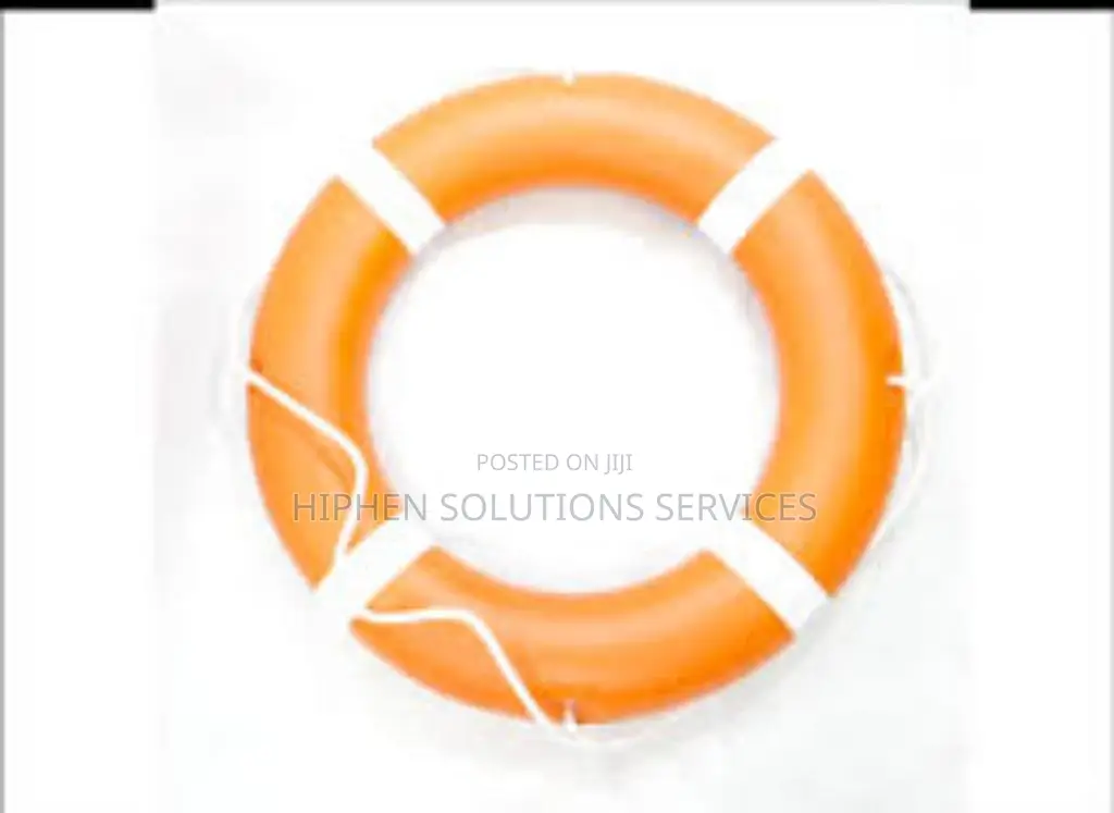 Orange Polyethylene Safety Lifebuoy Rings