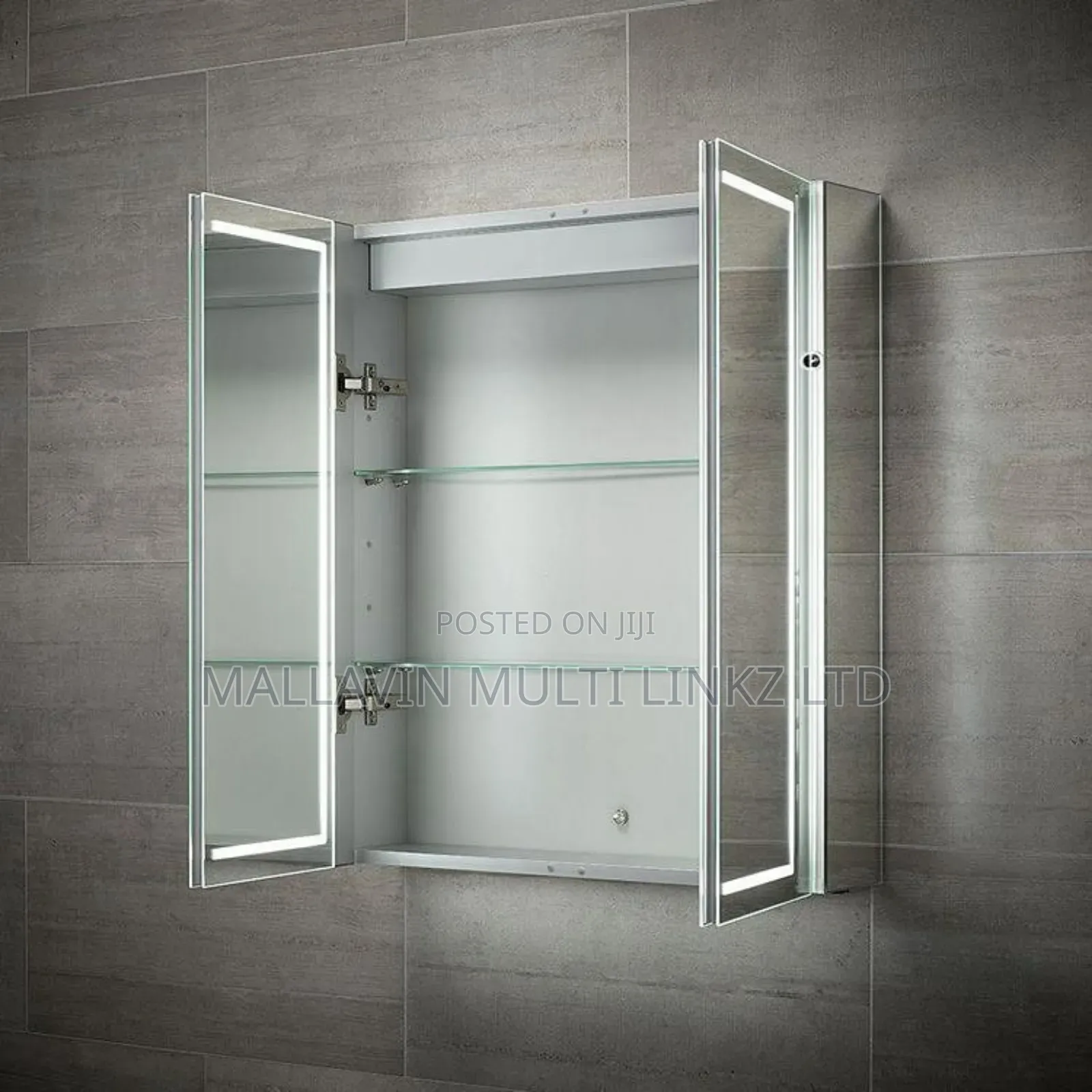 Double Door Mirror Cabinet
