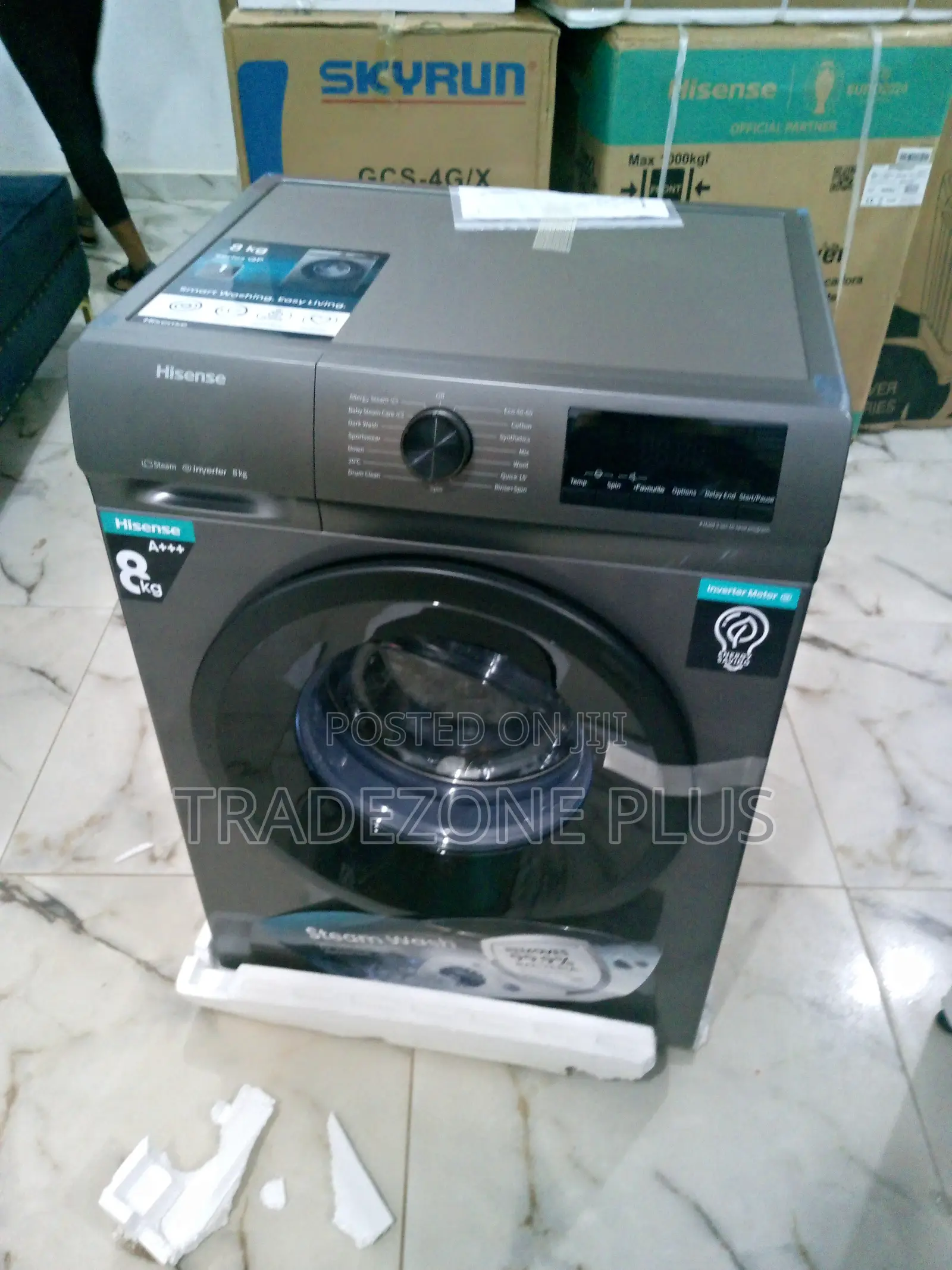 Hisense Inverter 8kg Washing Machine Wfqp8014t