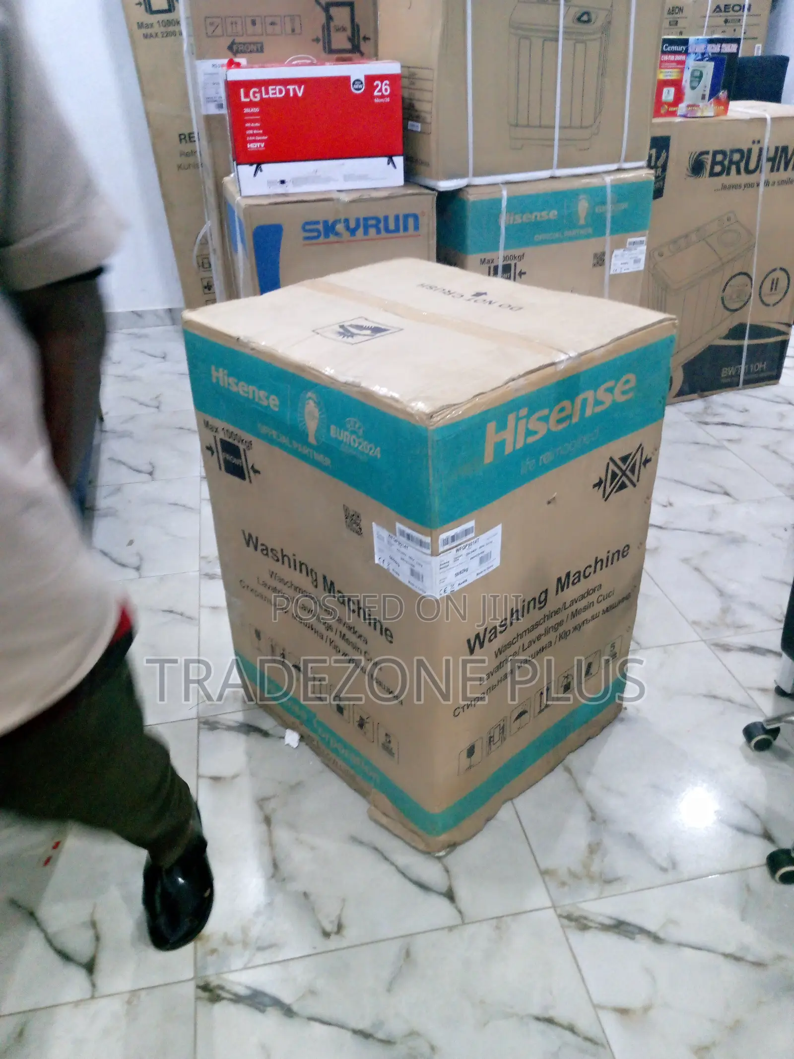 Hisense Inverter 8kg Washing Machine Wfqp8014t