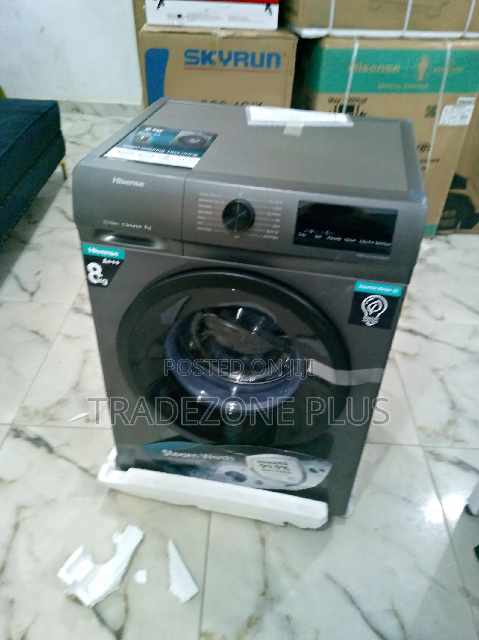 Hisense 8kg Wash and Spin Washing Machine WFQP8014T