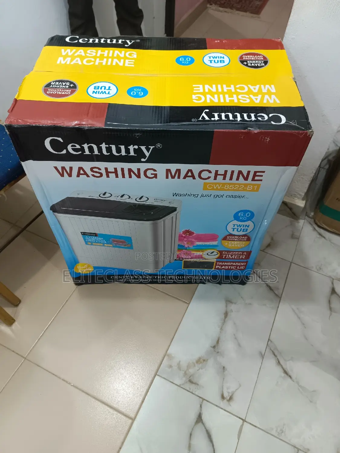 New Century 6kg Washing Machine CW8522-B1