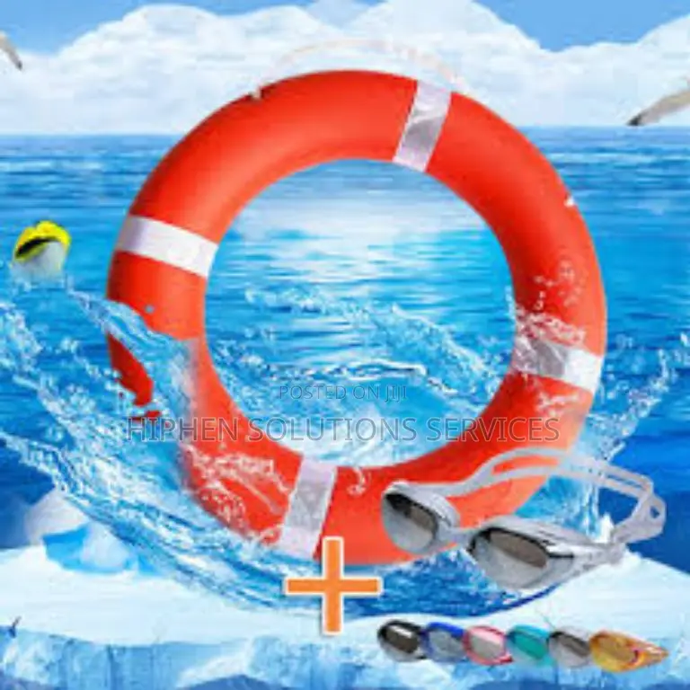 Ring Pool Buoy Safety Ring Life Preserver Swimming Pool