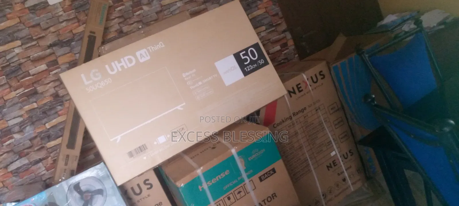 50 Inches Lg Frameless Smart Television+Netflix And Youtube