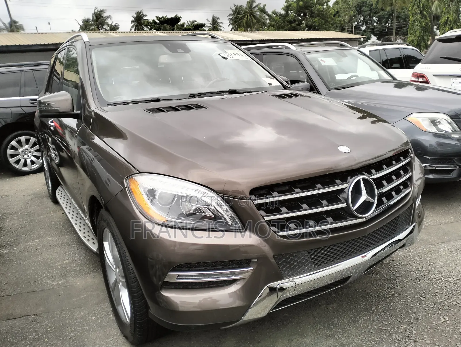 Mercedes-Benz M Class 2015 Brown