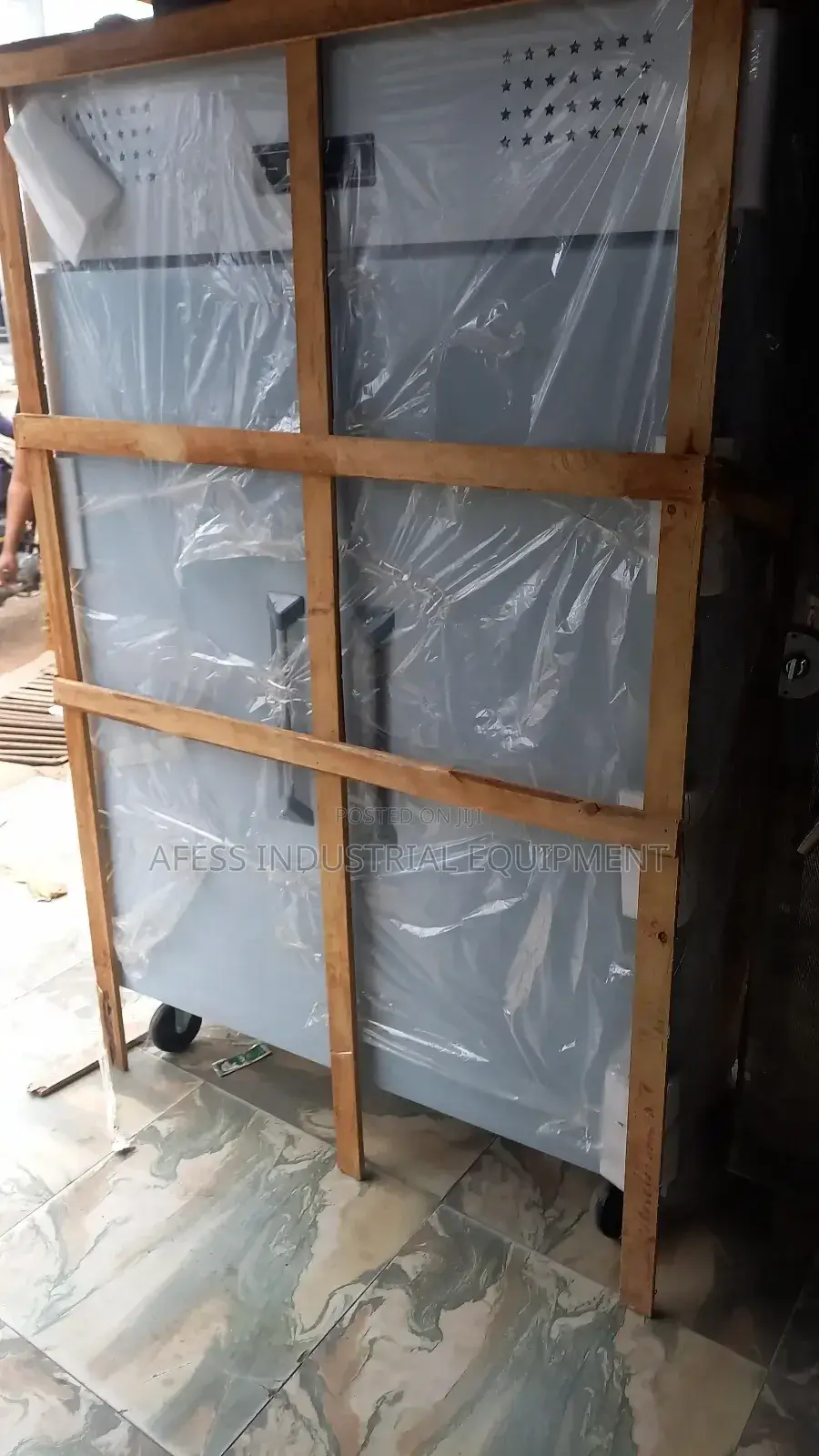 Standing Stainless Steel Freezer