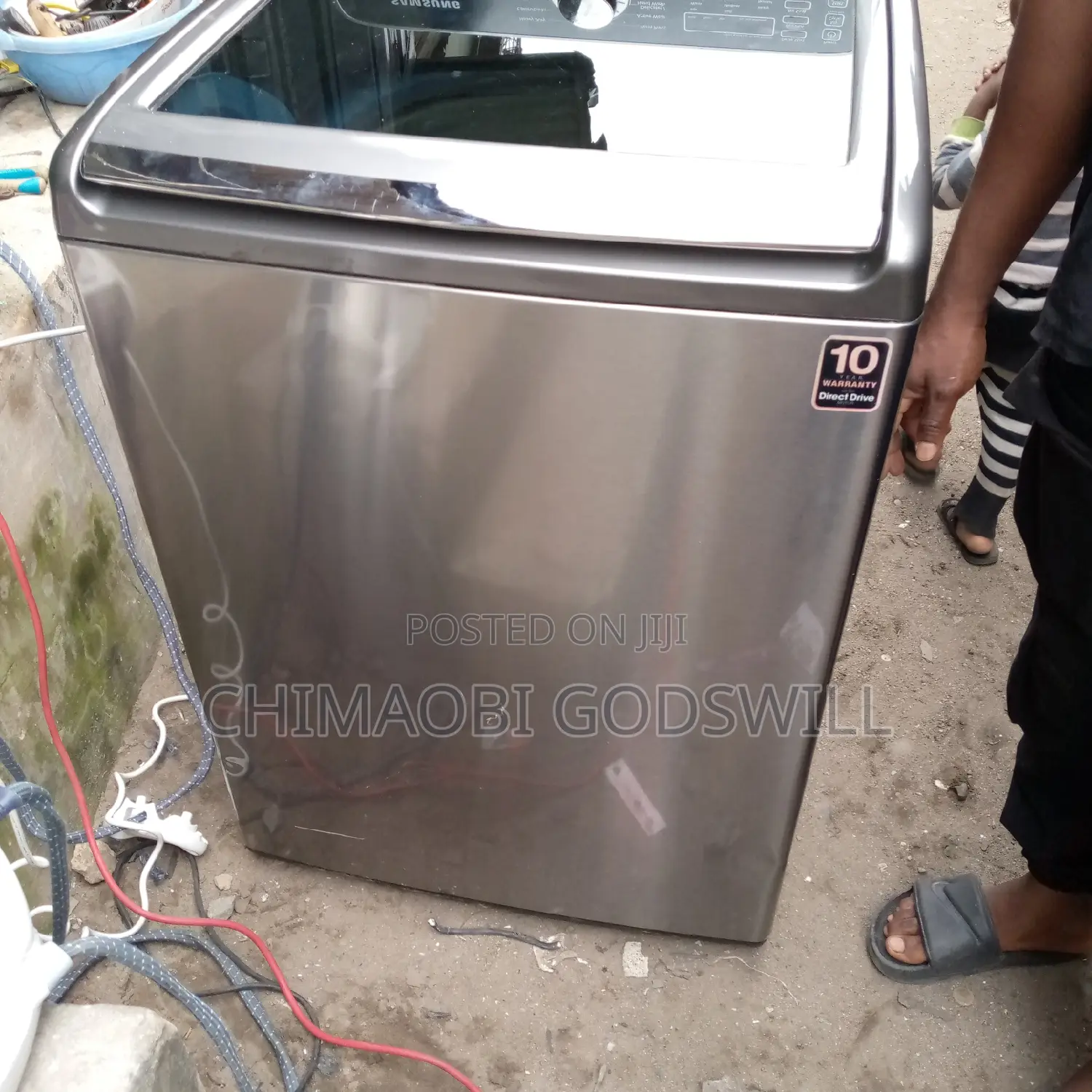 Industrial Washing Machine and Spin