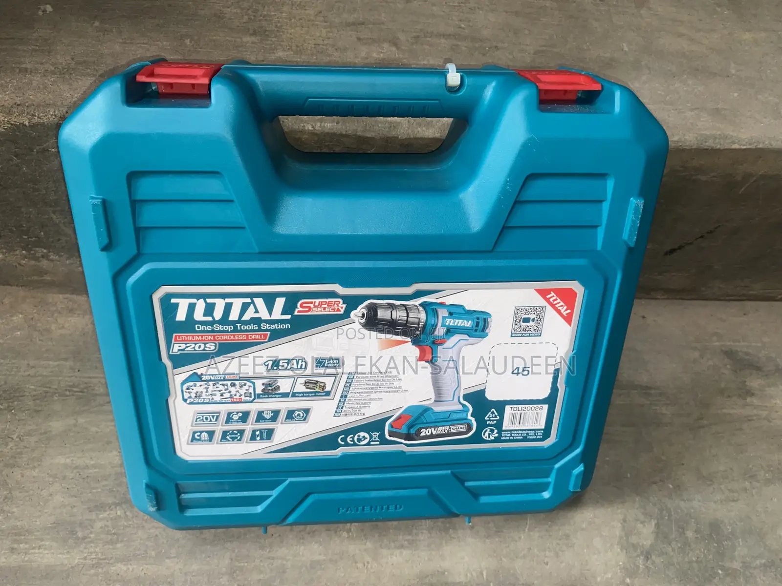 Total Screwing Machine Cordless 20votts