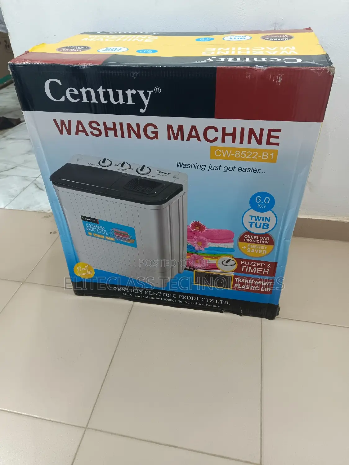 Admirable Century 6kg Washing Machine CW8522-B1
