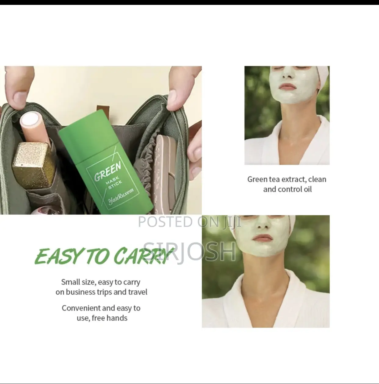 Green Tea Stick Face Mask