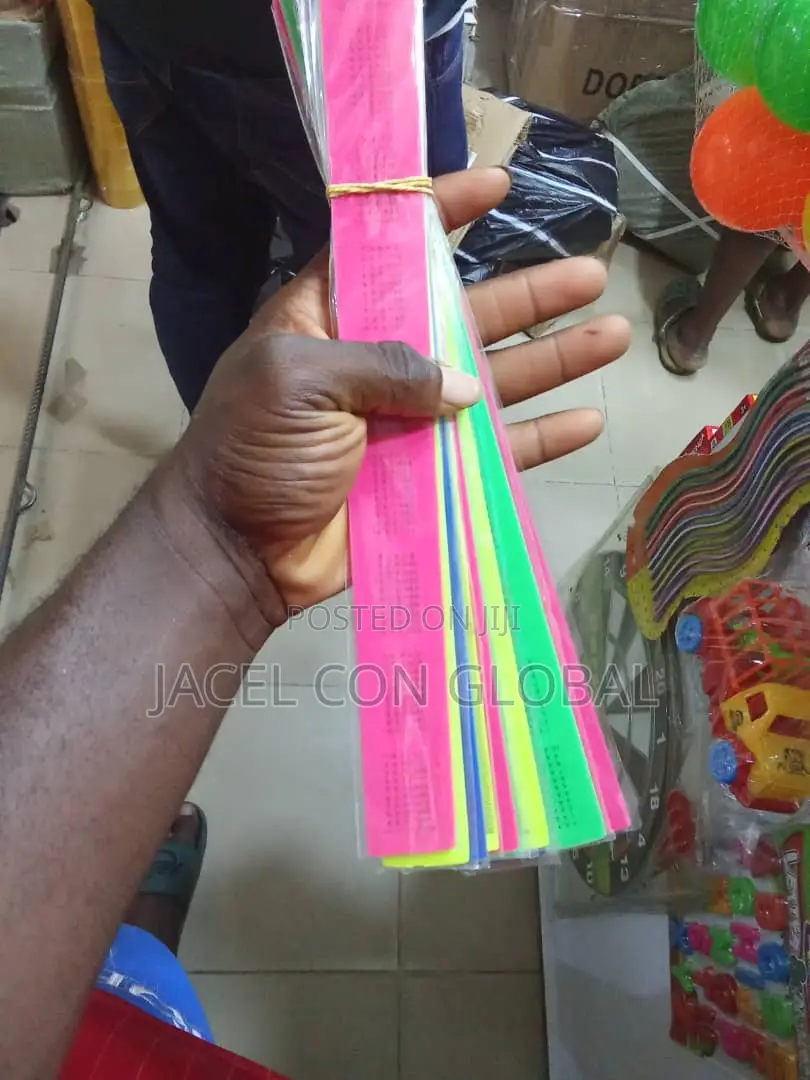 Colorful Plastic Long Ruler ( 30cm Length )