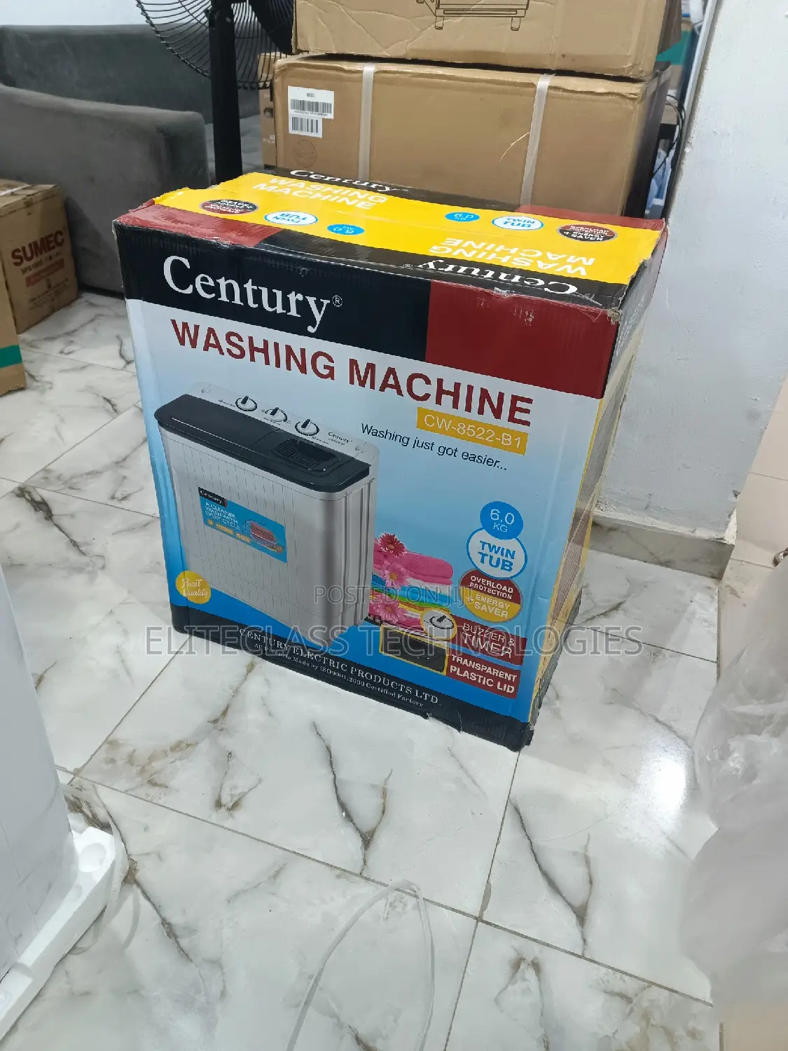 Newly Produced Century 6kg Washing Machine CW8522-B1