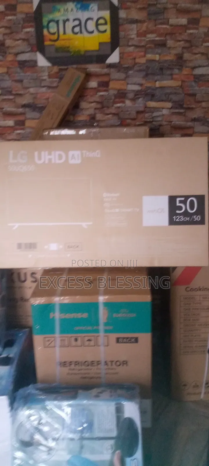 Brand New 50" Smart Lg Tv+Youtube And Netflix _50q650