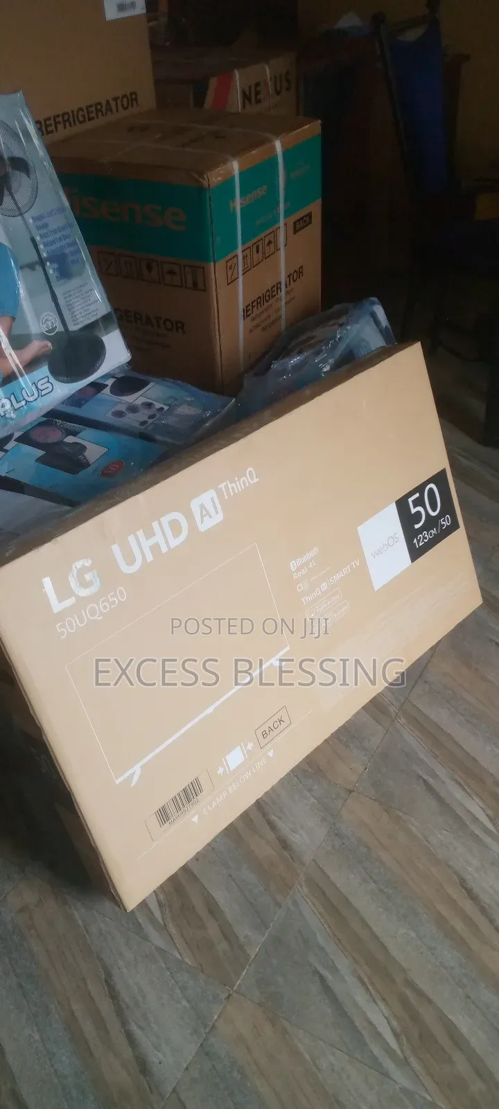 Quality 50" Lg Smart Tv+Netflix And Mira-cast -50q650