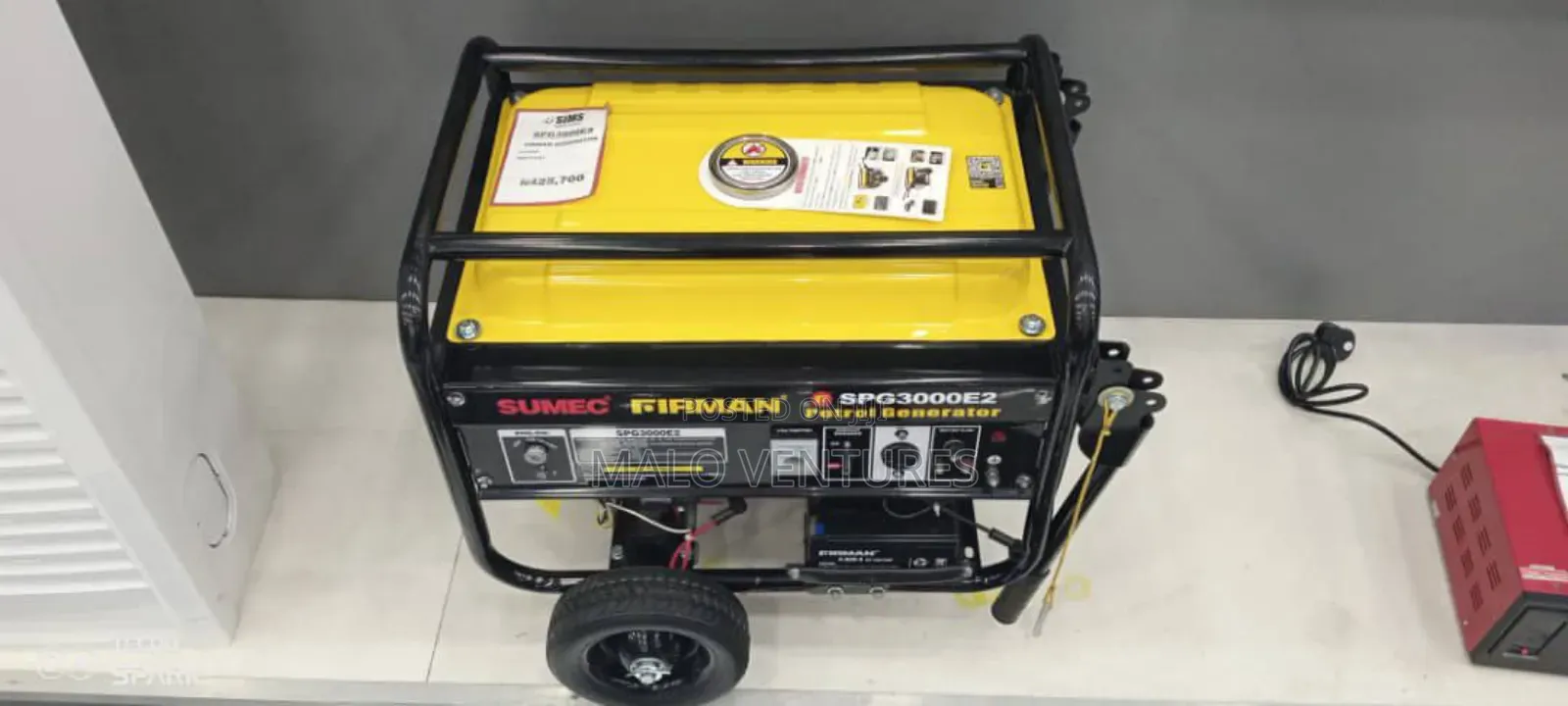 4.5kva Sumec Firman Generator 100c/O Copper (SPG3000E2)