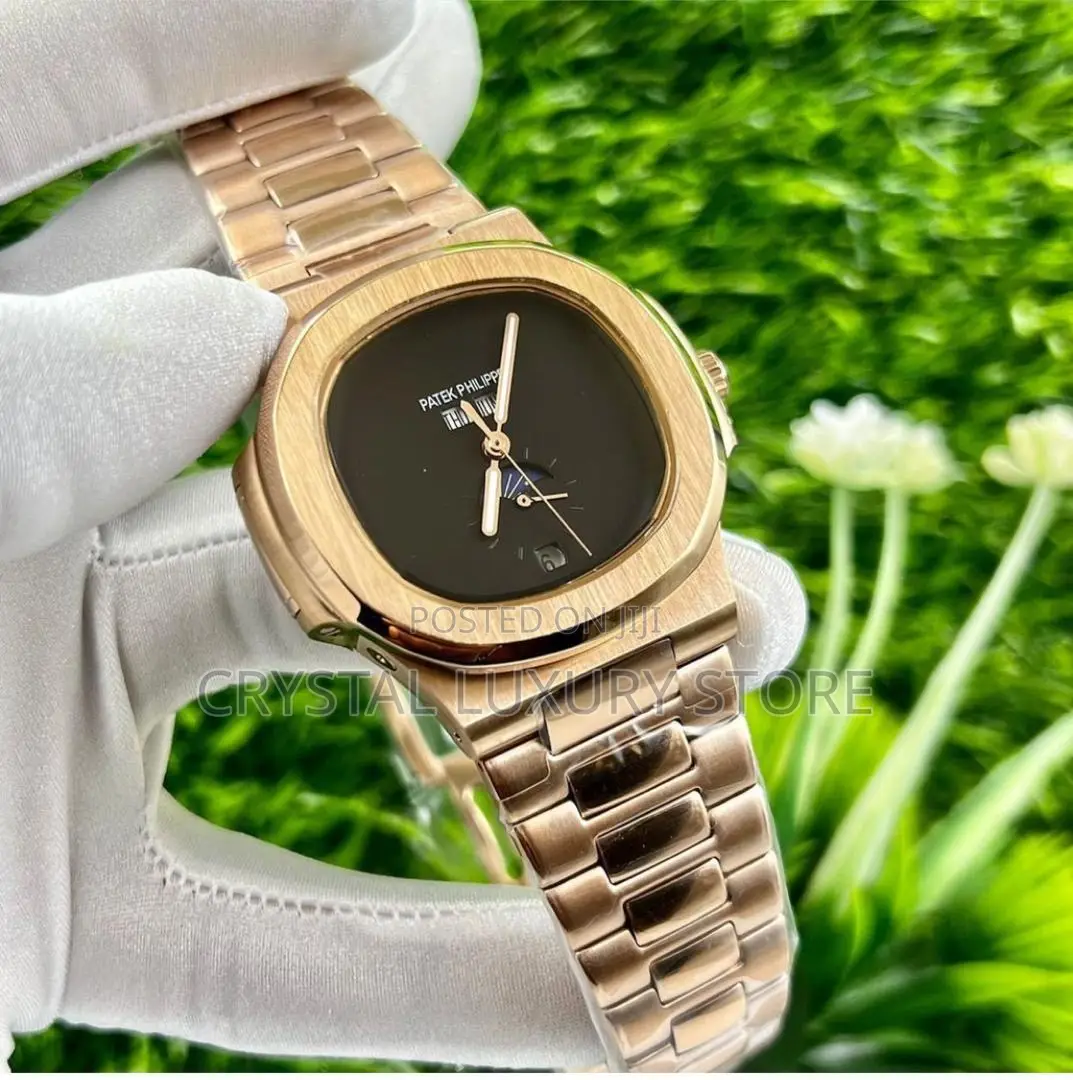 Patek Phillipe Quality Luxury Men Chain Wristwatch