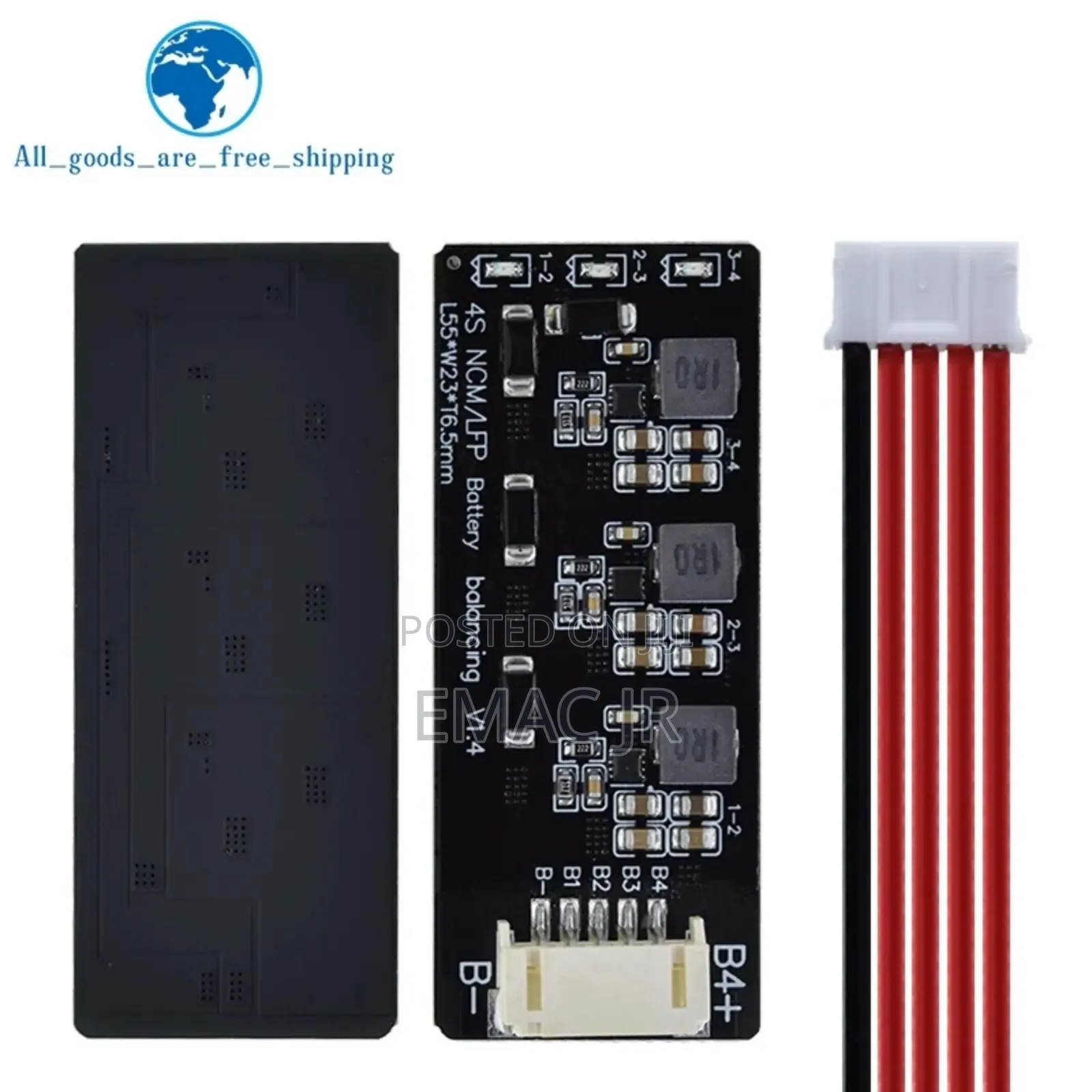 4s Active Balancer Board 1.2a Lifepo4 Lipo Li-Ion