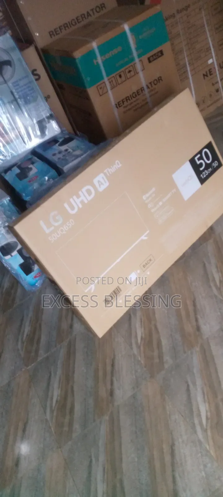 Original Frameless 50" Smart Lg Tv + Youtube_ 50qu650