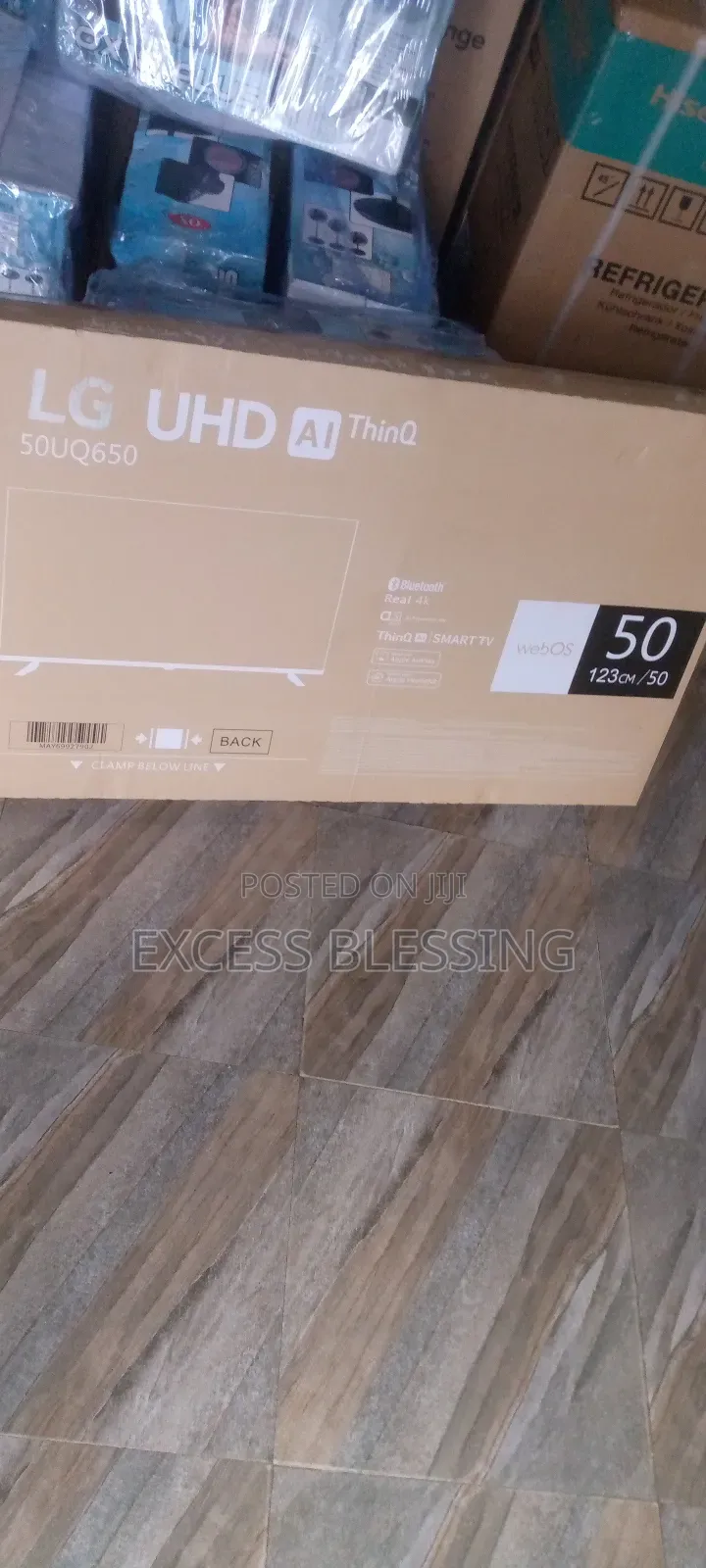 New Quality Lg Smart 50 Inches Tv+ Netflix _50qu650