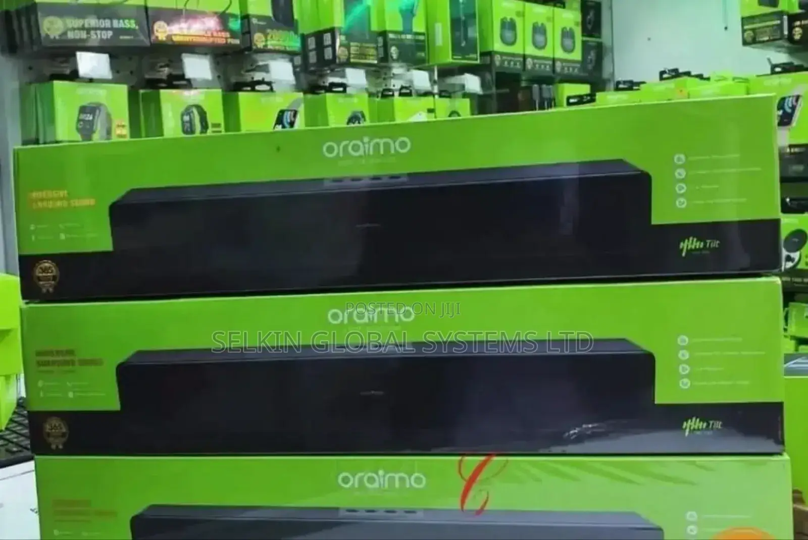 Oraimo SUPER-SOUND Bluetooth Wireless SOUNDBAR SPEAKER
