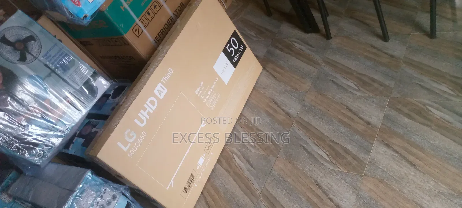 Introducing The New 50" Lg Smart Tv + Mira-cast _ 50qu650