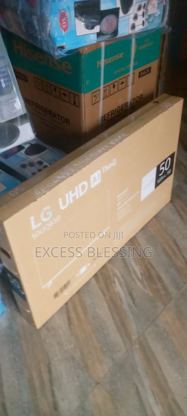 Brand New Frameless 50" Lg Smart Tv + Bluetooth _ 50qu650