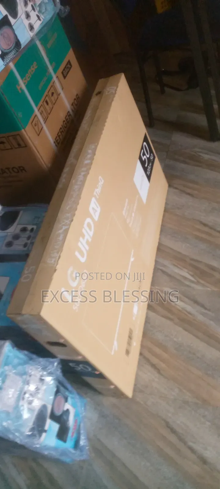 Brand New Frameless 50" Lg Smart Tv + Bluetooth _ 50qu650