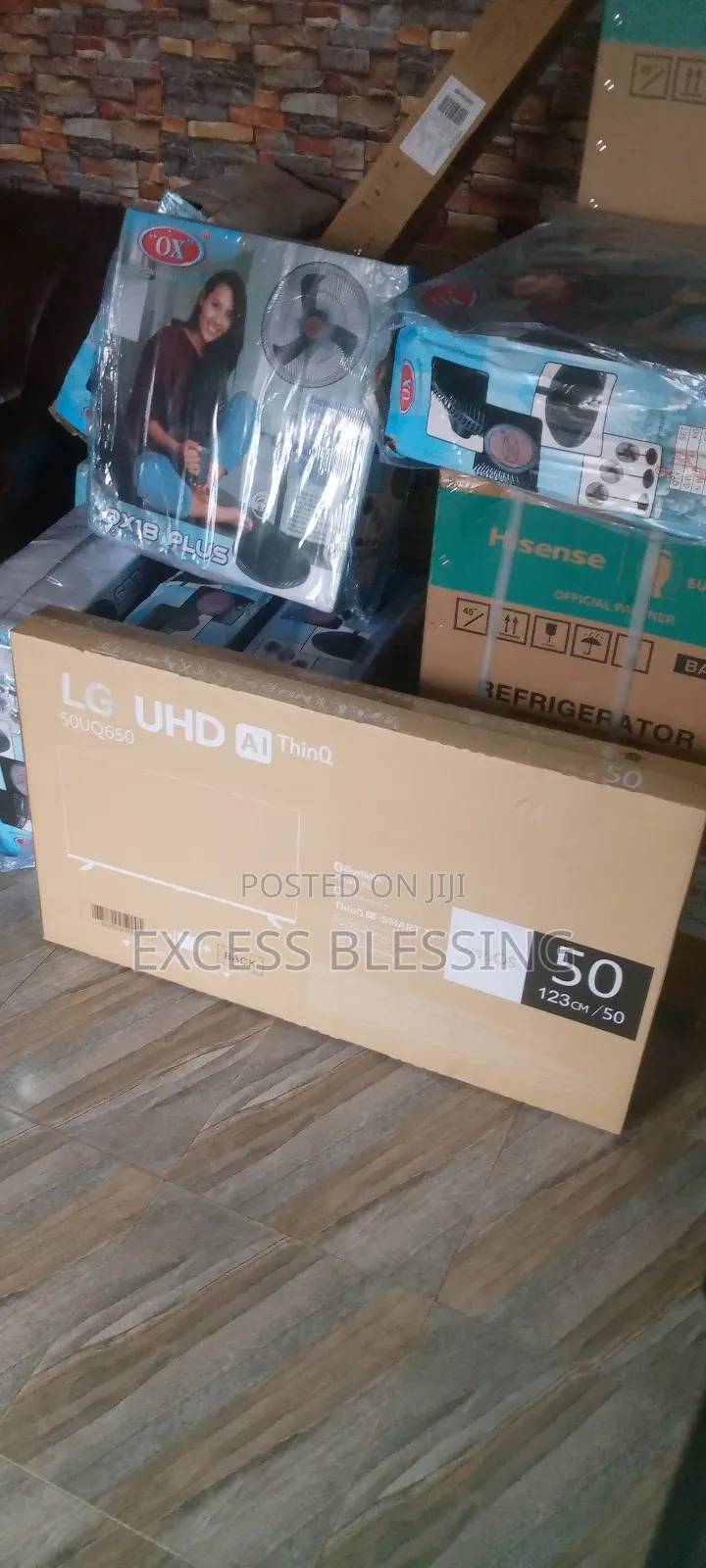 Brand New Frameless Lg 50" Smart Tv+Mira-cast _50qu650
