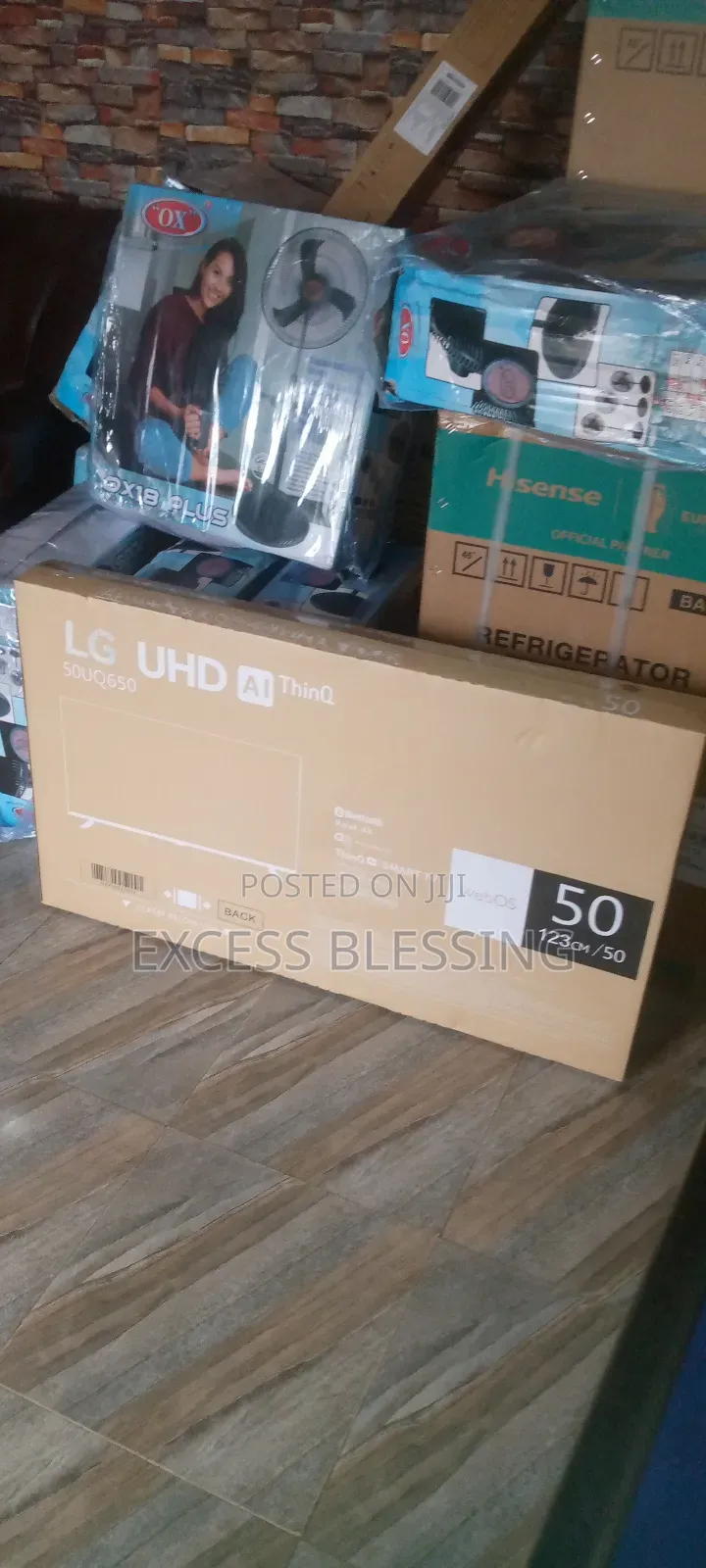 Original New Smart 50 Inches Lg Tv+Netflix _50qu650