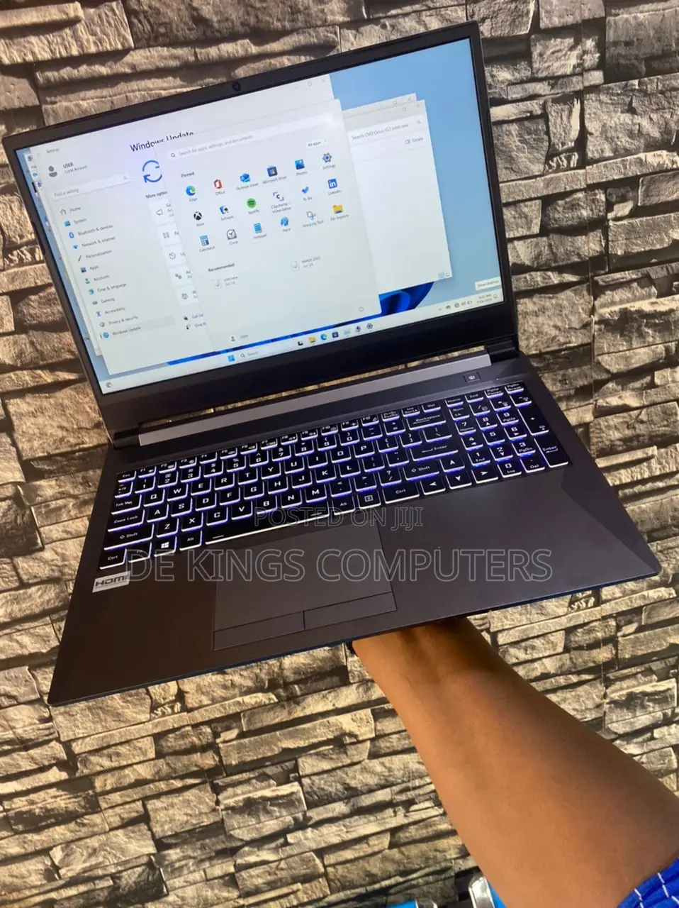 Laptop Sager NP9877 16GB Intel Core I7 SSD 512GB