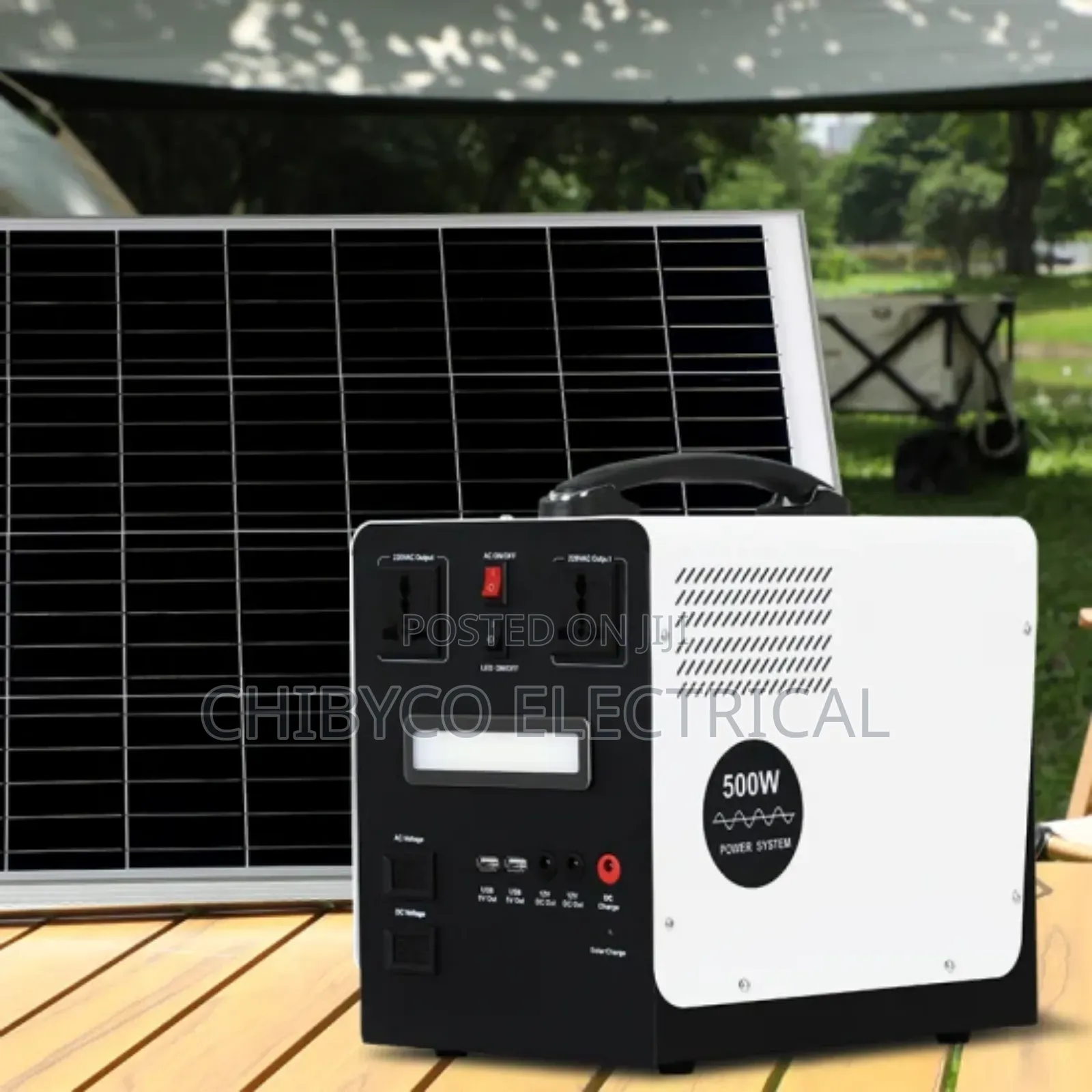 500w All-top Power Station With Panel