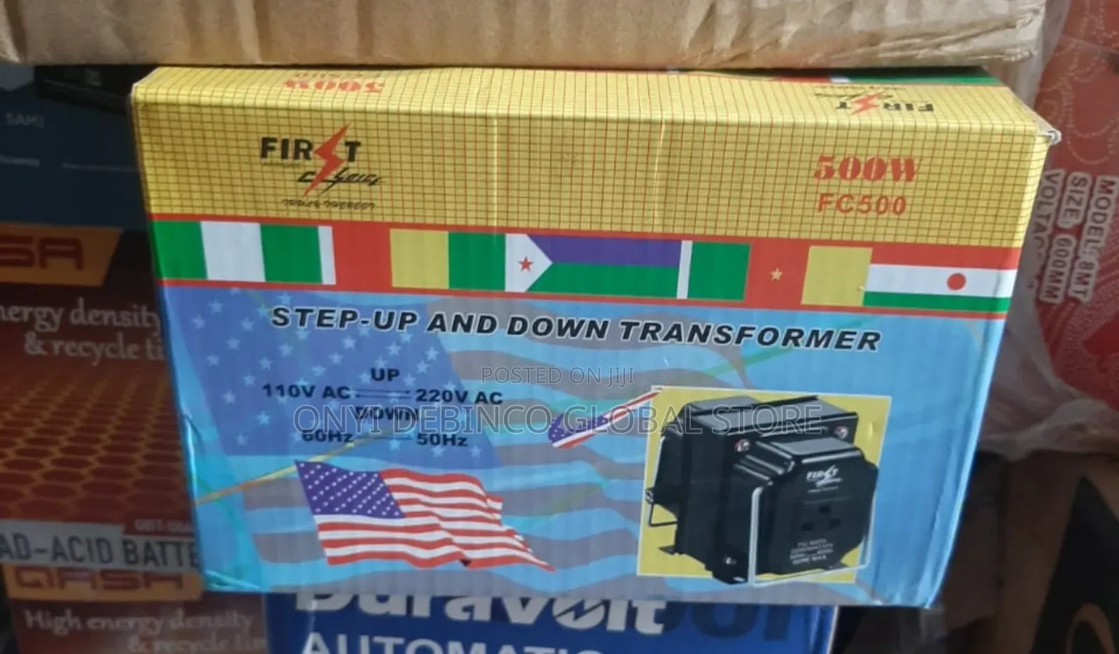 First Choice Step Up Down Transformer 500w, 220v/110v/ 50hz 60hz